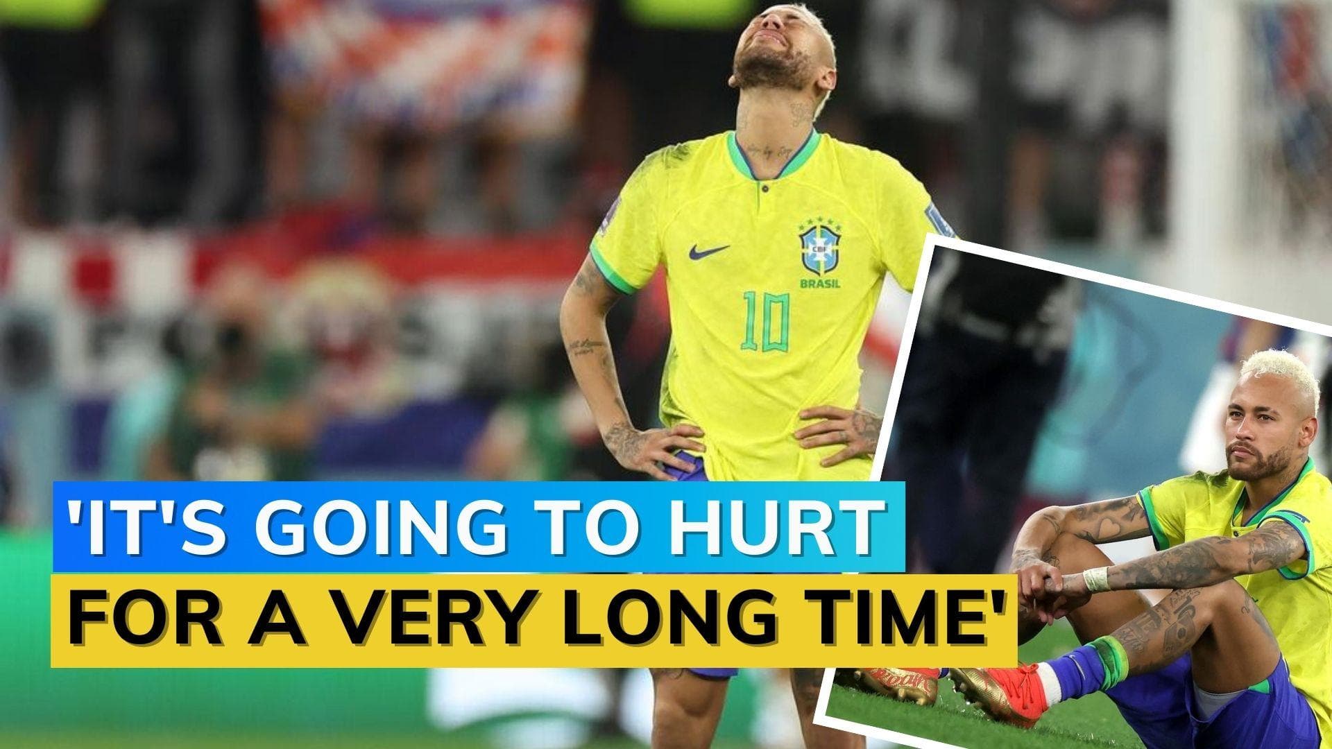 FIFA World Cup 2022: Neymar 'psychologically destroyed' after quarter-final defeat