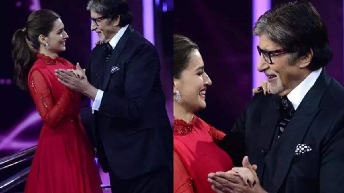 ​Amitabh Bachchan को कृति सैनन के साथ डांस कर याद आए कॉलेज के दिन 