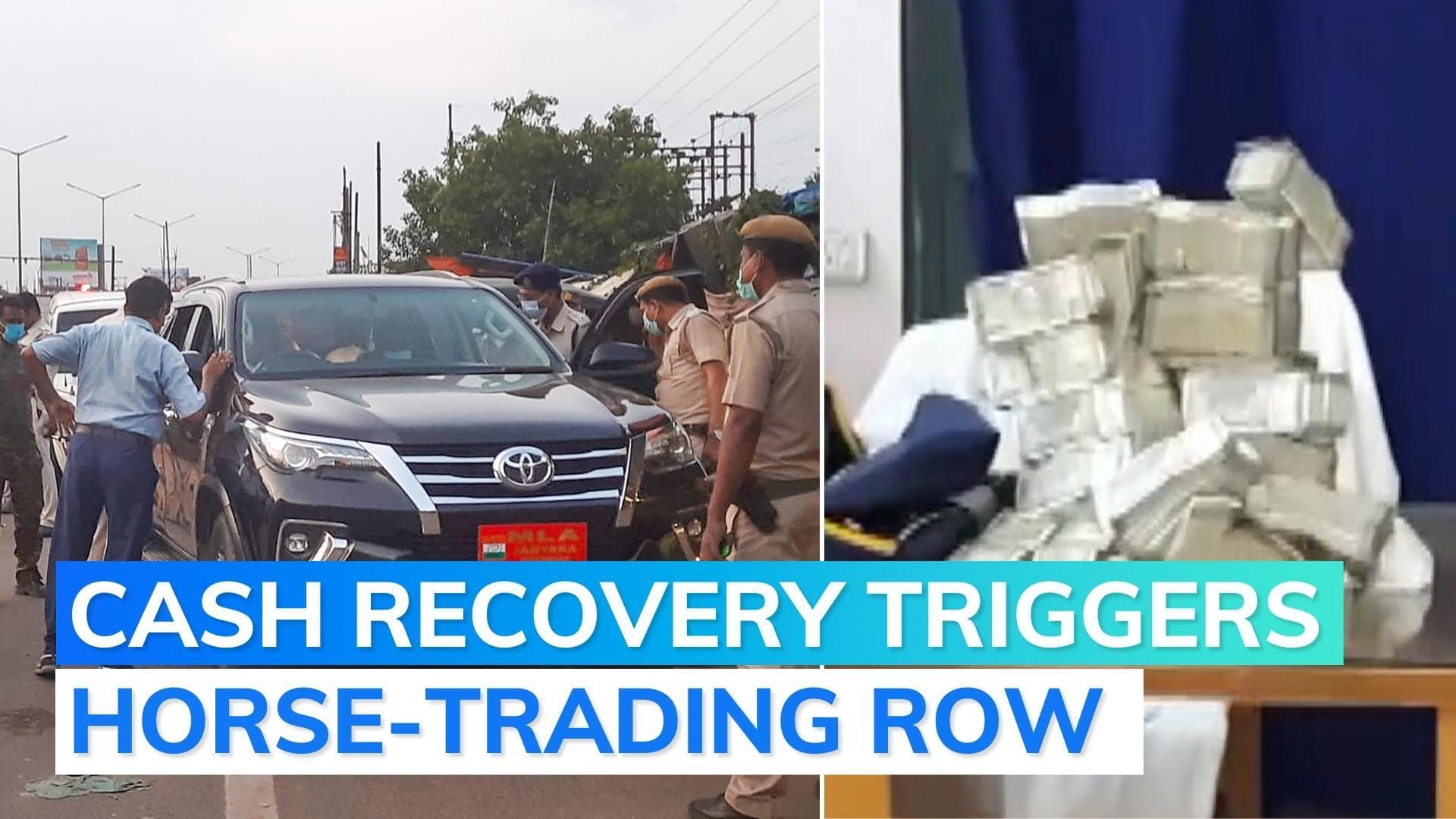 3 Jharkhand Congress MLAs held in West Bengal with huge amount of cash