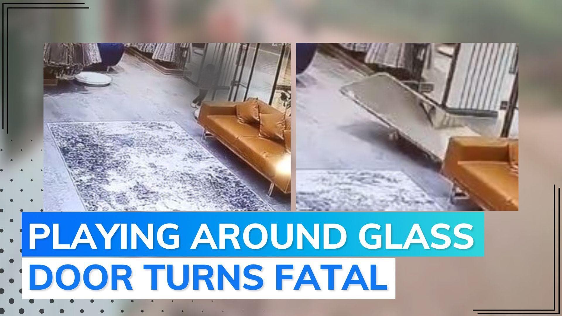 Ludhiana: 3-year-old girl dies after glass door of garment showroom falls on her