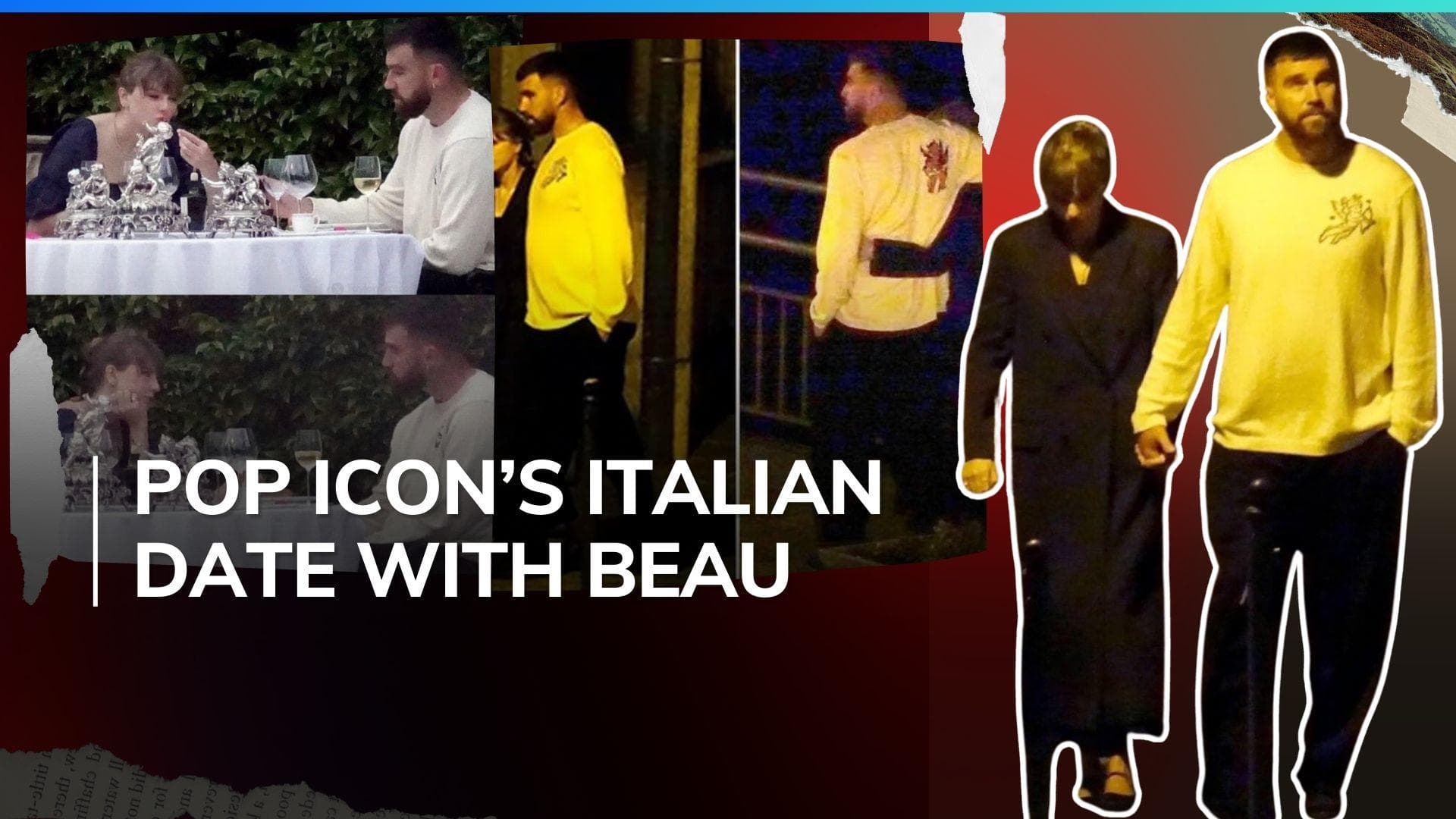 Taylor Swift and Travis Kelce’s romantic getaway on Lake Como goes viral, see pics 