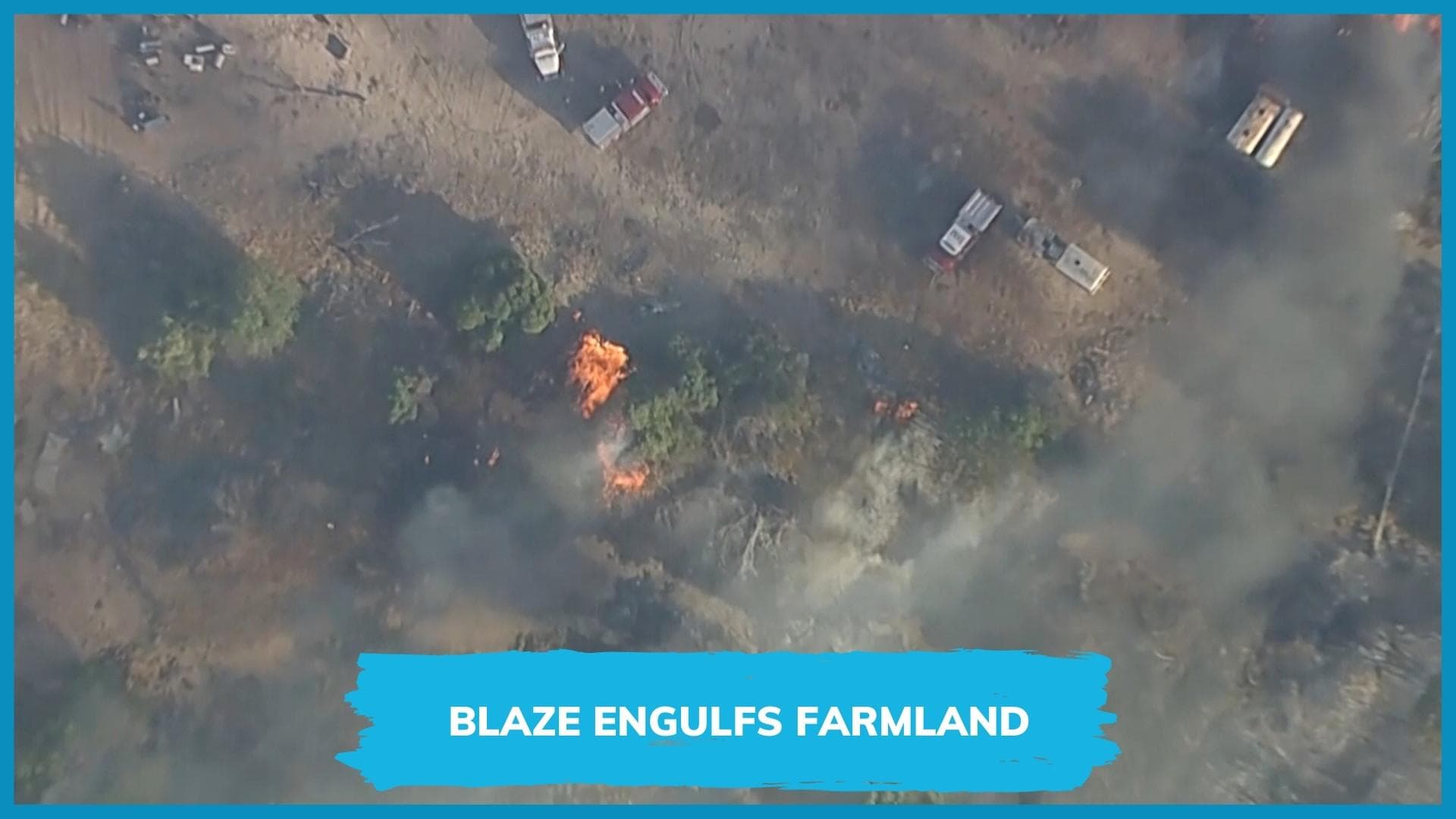 California wildfire: this aerial video is heart-breaking