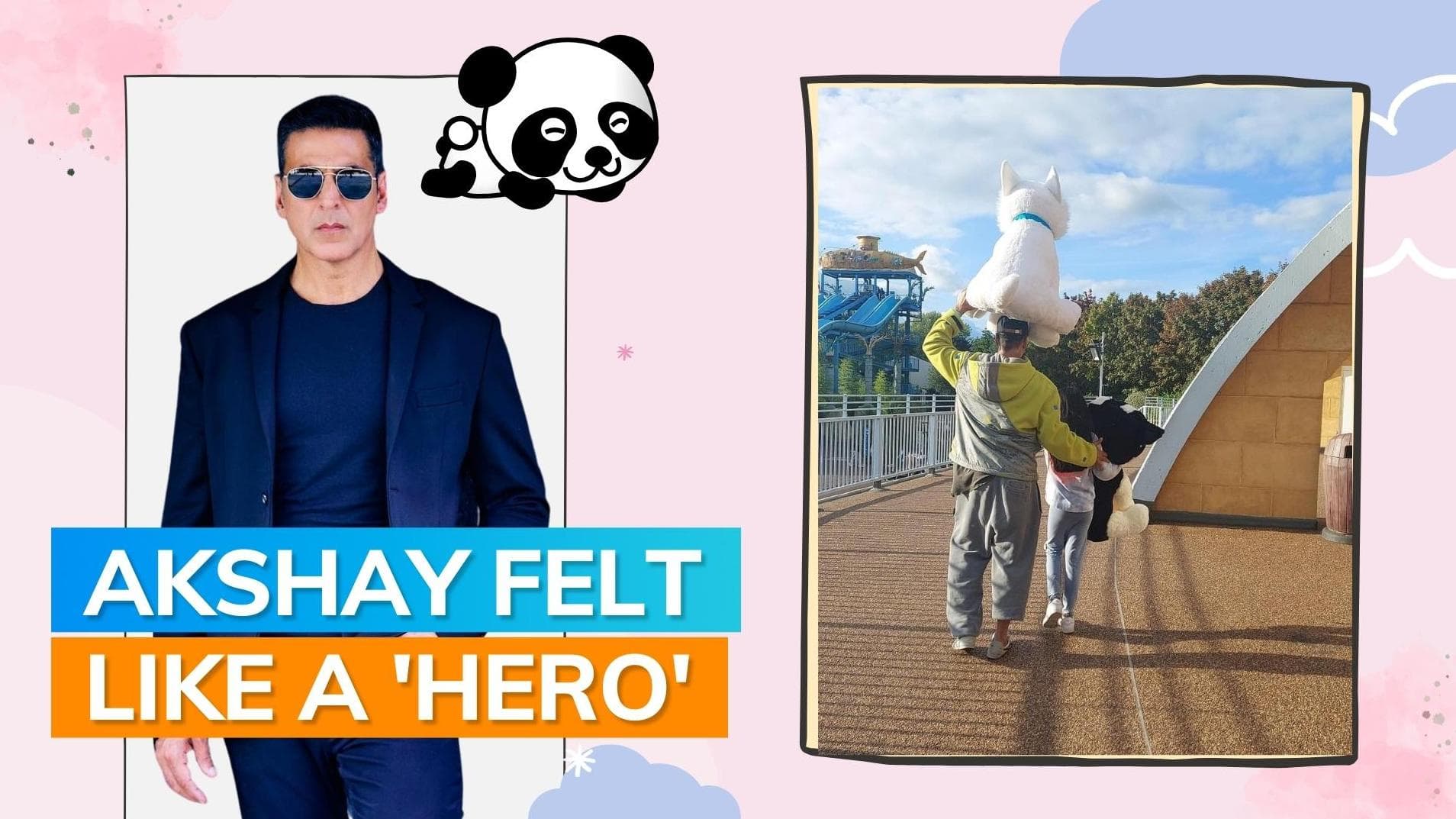 Akshay Kumar wins stuffed toys for his daughter Nitara, calls it as ‘Best Day Ever’ 