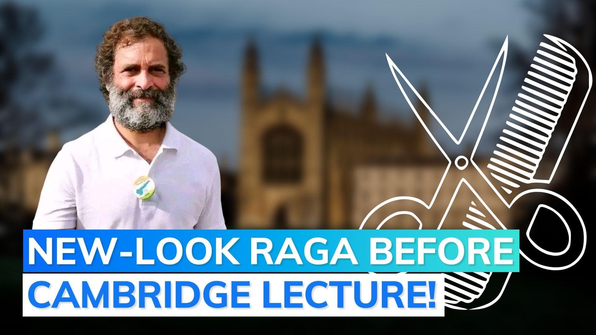 Rahul Gandhi went to barber, this is how he looks now