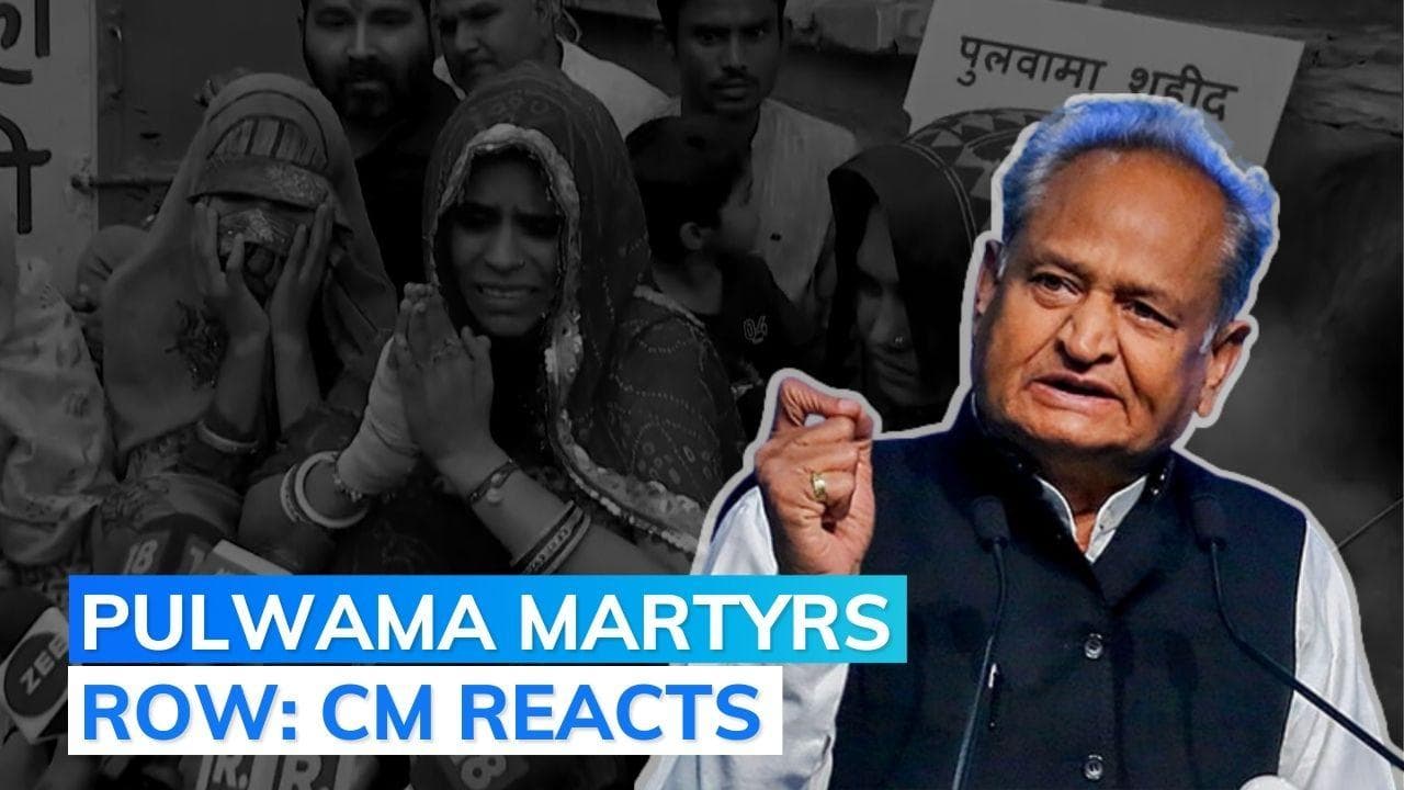 Gehlot: some BJP leaders using Pulwama widows to gain political mileage