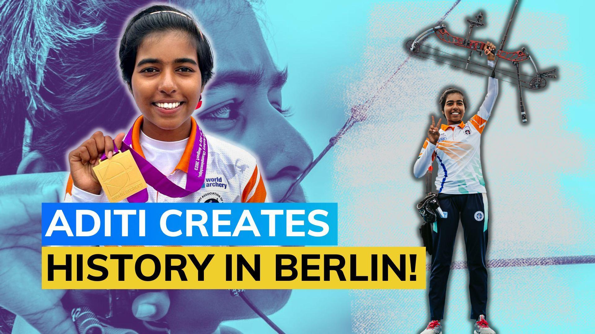 India’s Aditi Swami becomes youngest ever World Champion at just 17