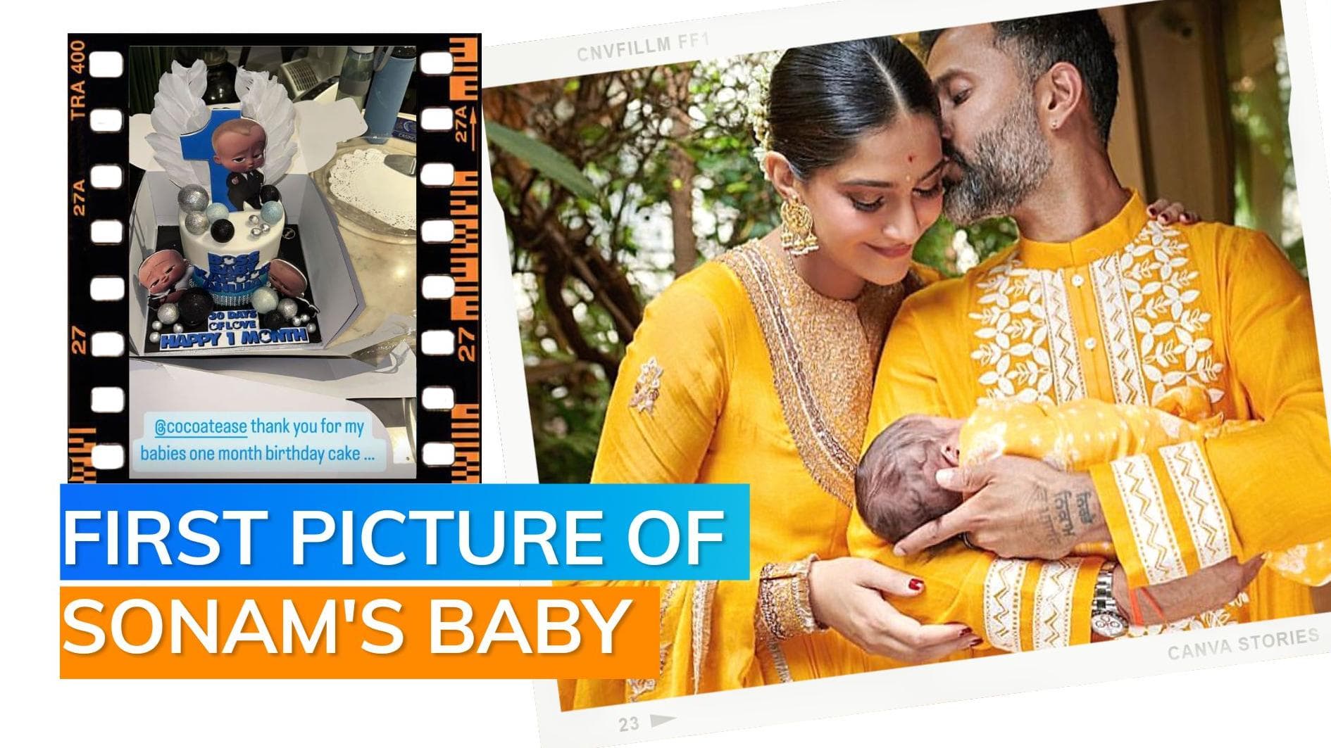 Sonam Kapoor and Anand Ahuja name their son Vayu Kapoor Ahuja, share first glimpse