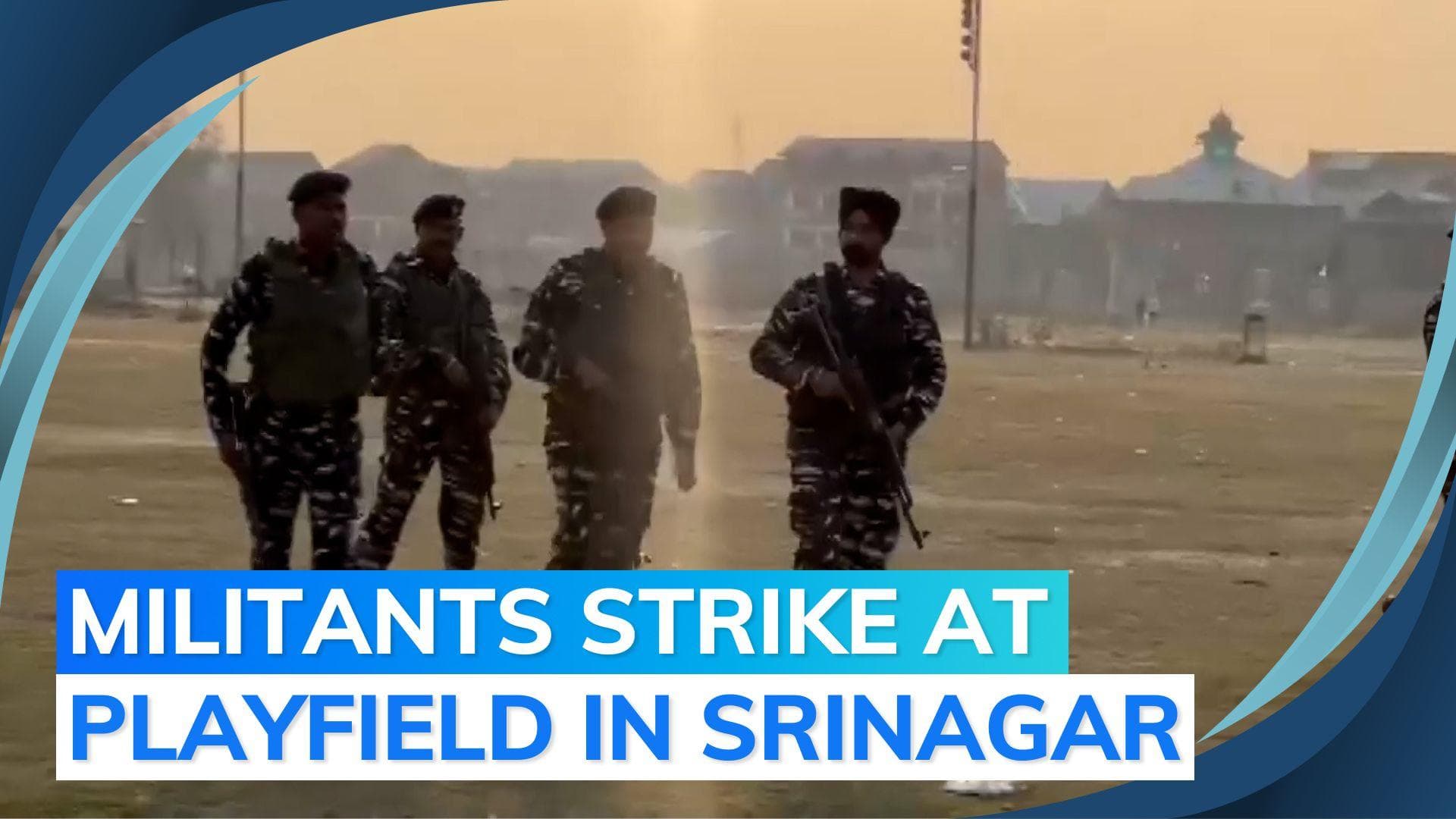 Kashmir police officer shot at in Srinagar while he was playing cricket