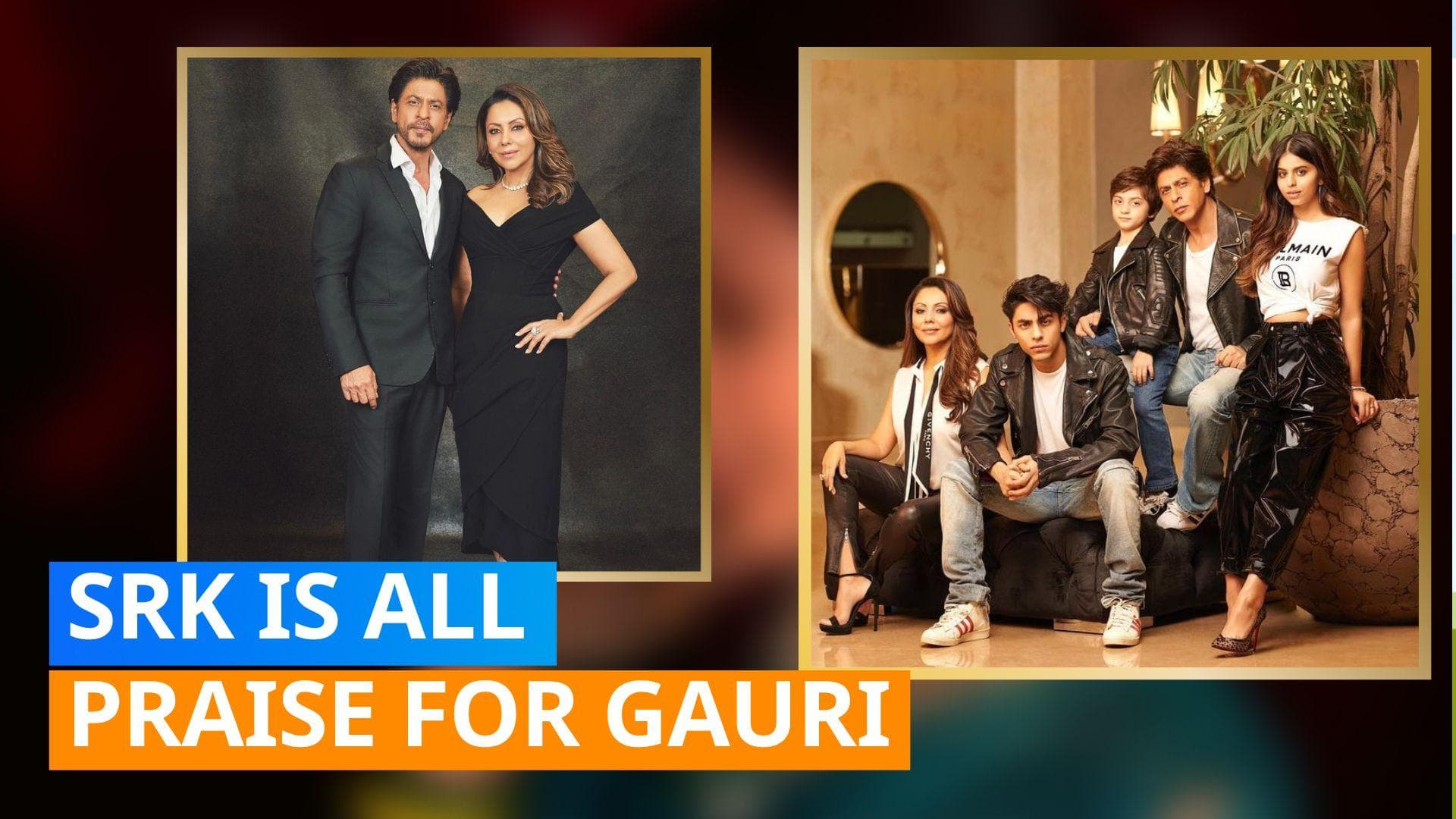 Shah Rukh Khan credits wife Gauri Khan for raising children 'well'; says Suhana is so 'articulate'