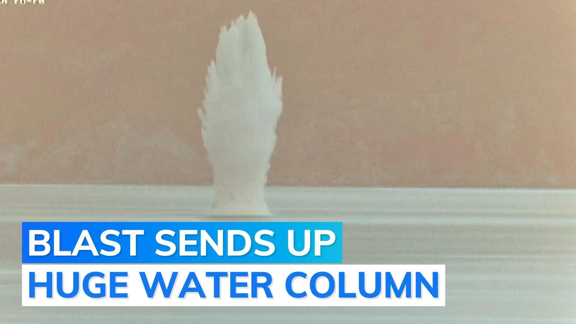 Croatia detonates Nazi-era ship mine loaded with 690 kg explosives