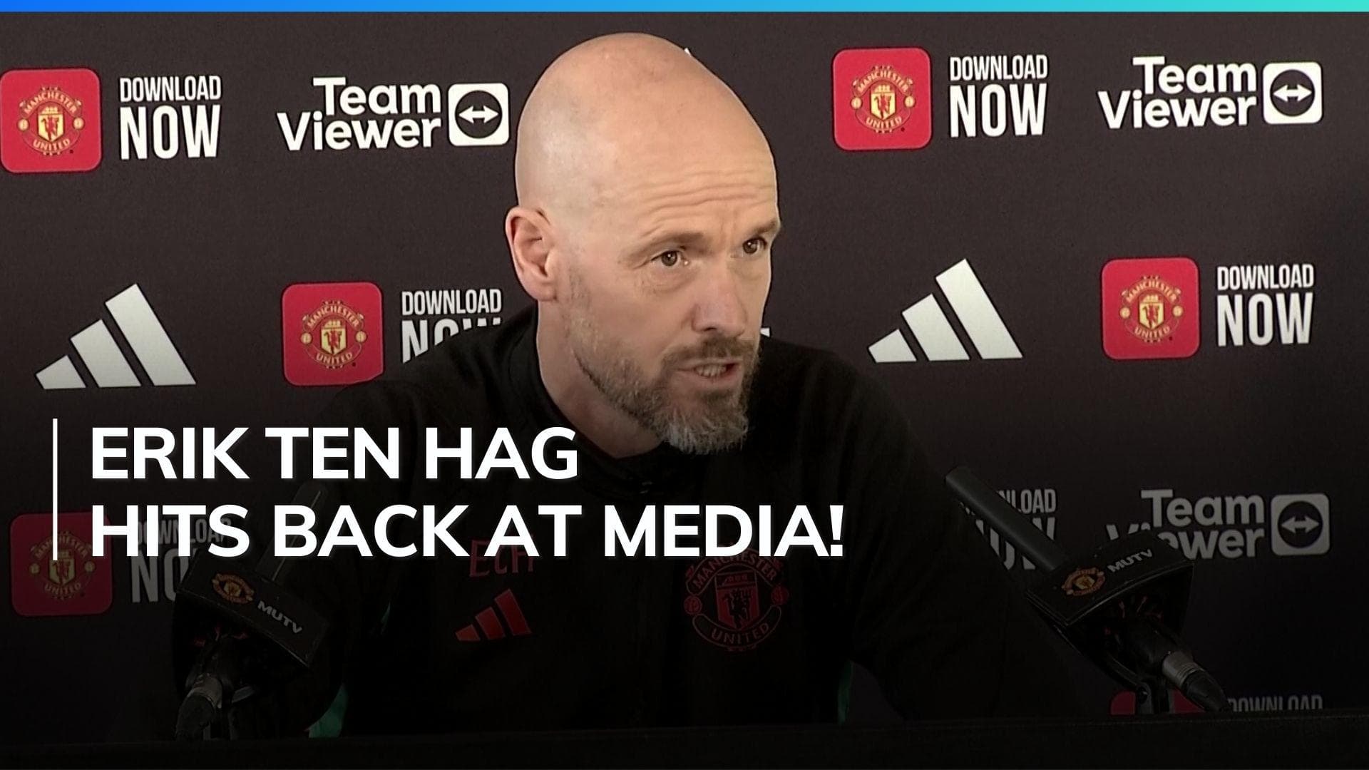 Watch: Erik ten Hag defends Man Utd's FA Cup Semifinal performance, calls media reaction 'embarrassing'