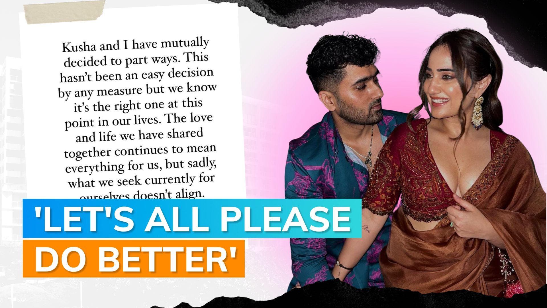 Zorawar Ahluwalia slams trolls attacking Kusha Kapila; says ‘shameful to paint her as villain’