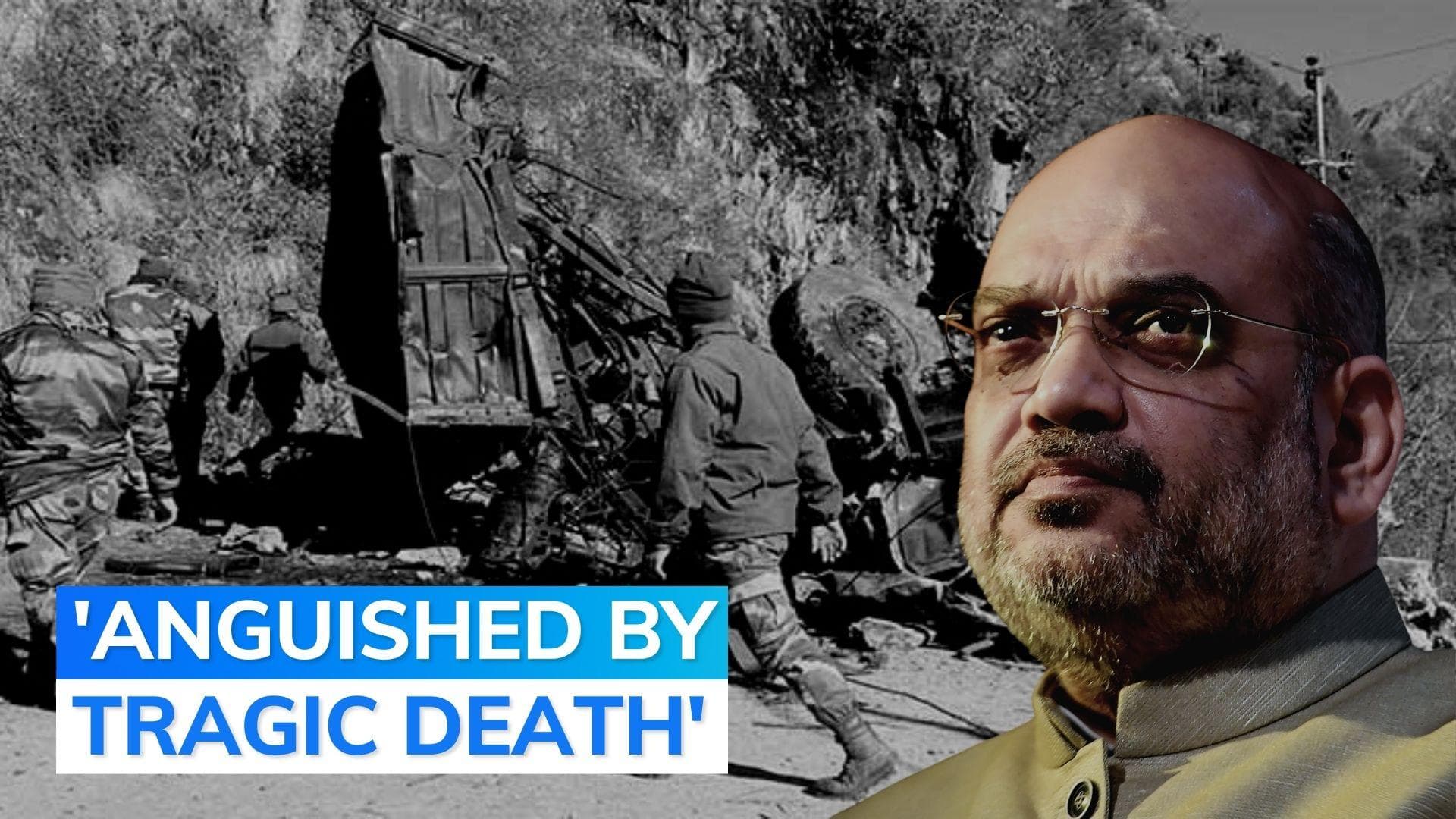 Home Minister Amit Shah condoles death of 16 Army soldiers in Sikkim