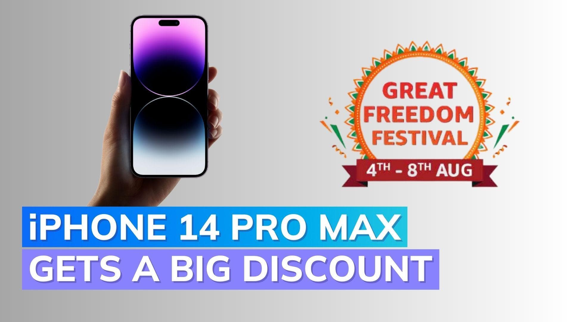Huge Price Drop on Apple iPhone 14 Pro Max during Amazon Great Freedom Festival: Check Special Offers