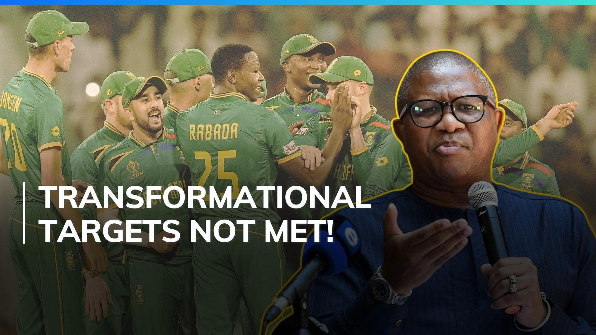 Cricket South Africa slammed for including only 1 black African in T20 World Cup squad