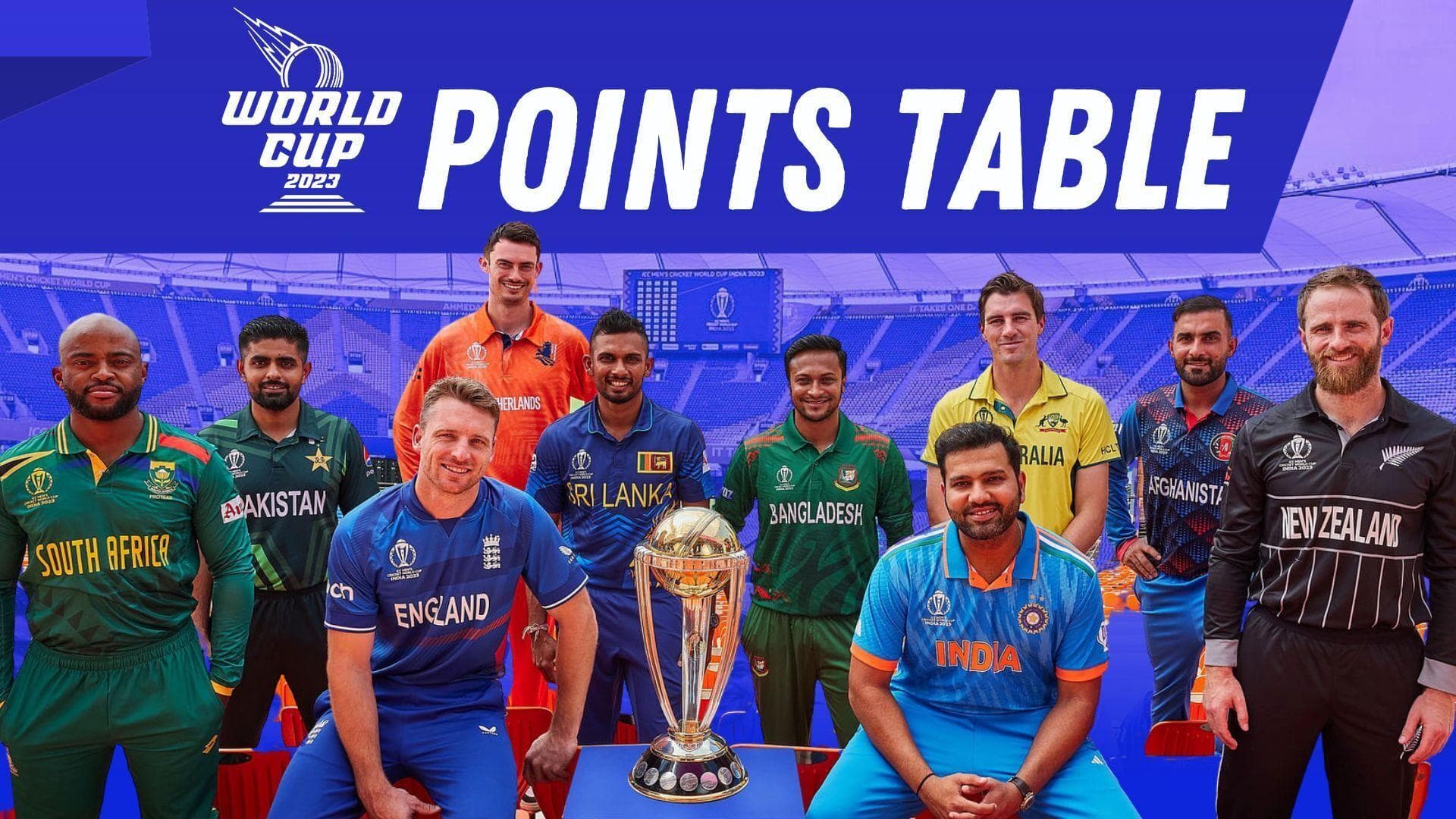 ICC Cricket World Cup 2023 points table: New Zealand strengthen their hold on 4th spot | NZ vs SL