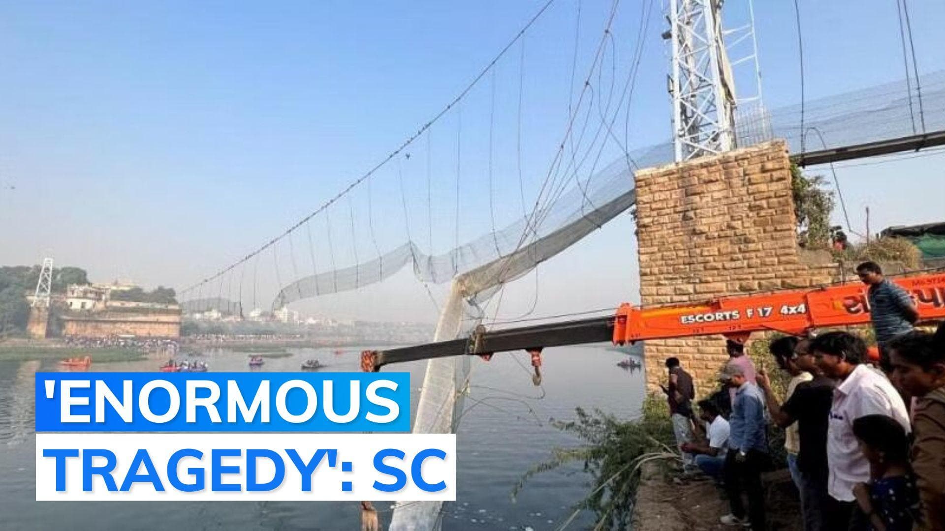 Morbi bridge collapse: SC permits petitioners to move HC seeking independent probe