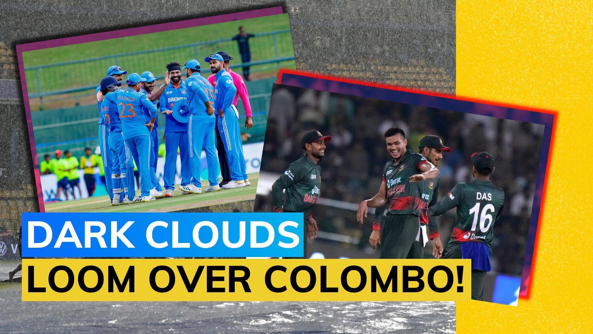 India vs Bangladesh rain: Colombo weather forecast today | Asia Cup 2023