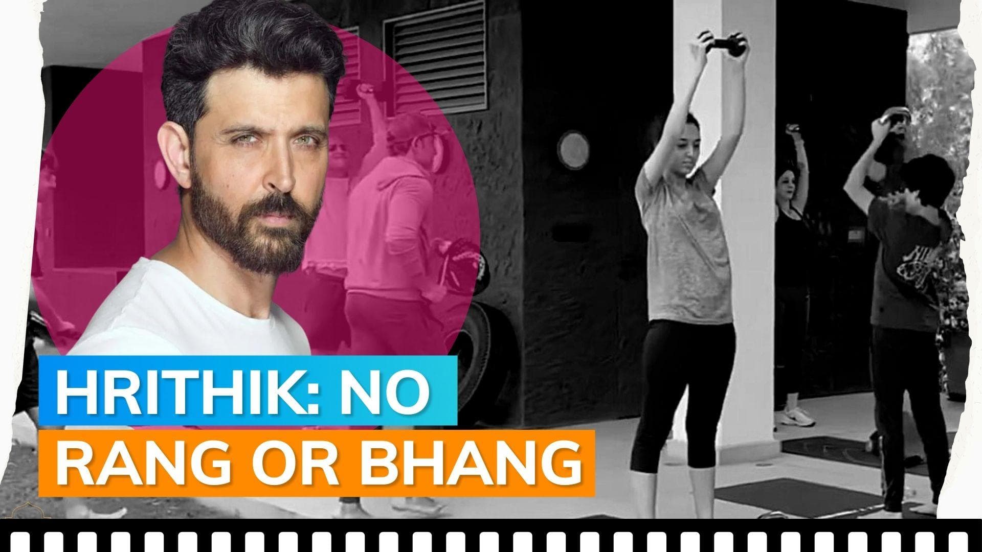 Hrithik Roshan celebrates Holi with family in a special way; Sussanne Khan and boyfriend Arslan Goni join