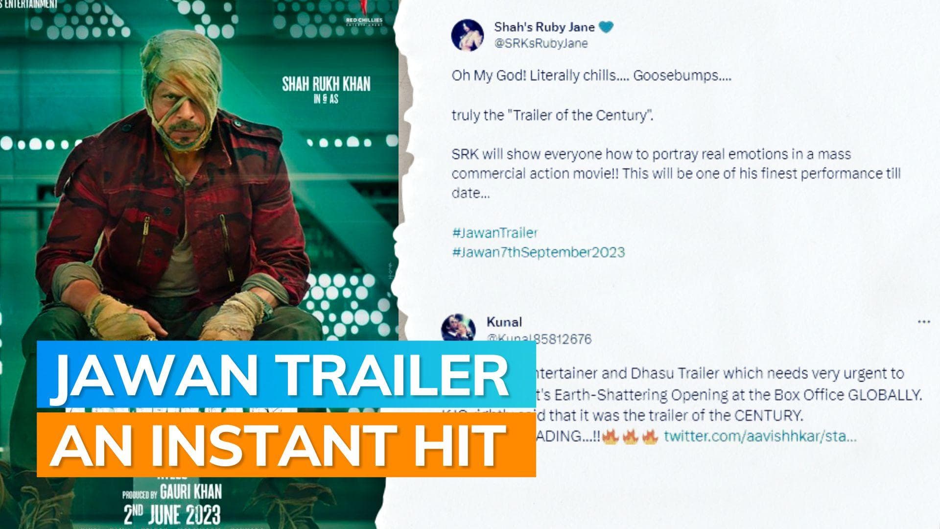 ‘Jawan’: Netizens hail Shah Rukh Khan’s action-packed performance in 'trailer of the century'