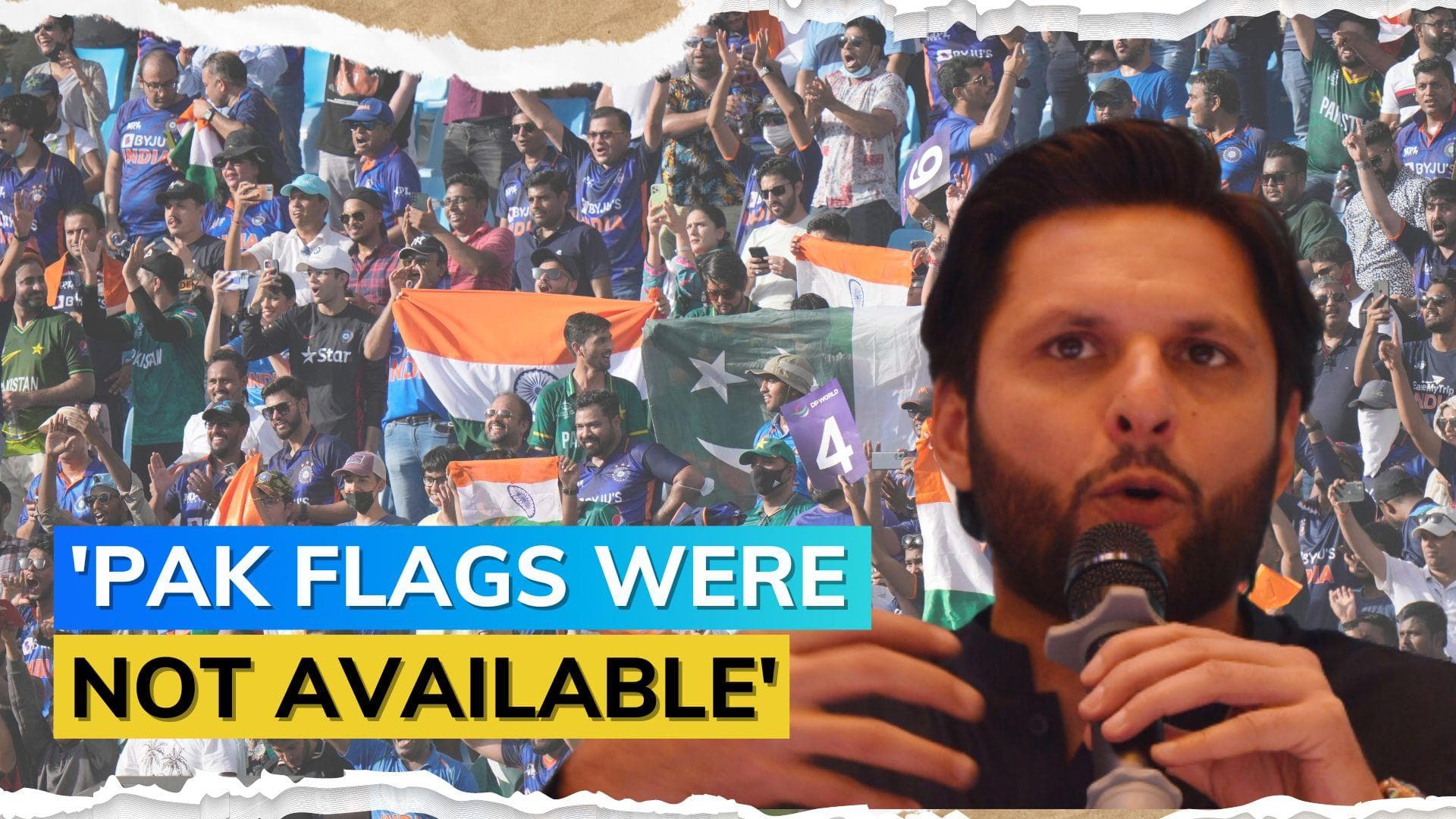 Asia Cup 2022: Shahid Afridi reveals why his daughter waved the Indian flag