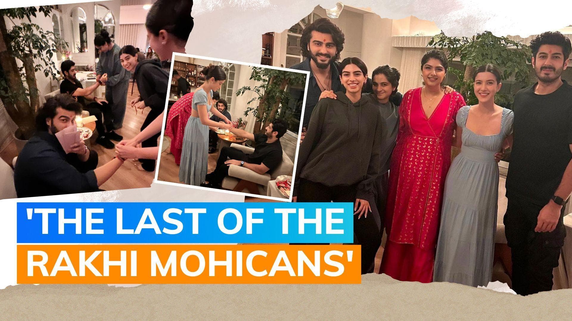 Arjun Kapoor celebrates Rakhi with Rhea, Anshula, Khushi & Shanaya; misses ‘few major players from clan'