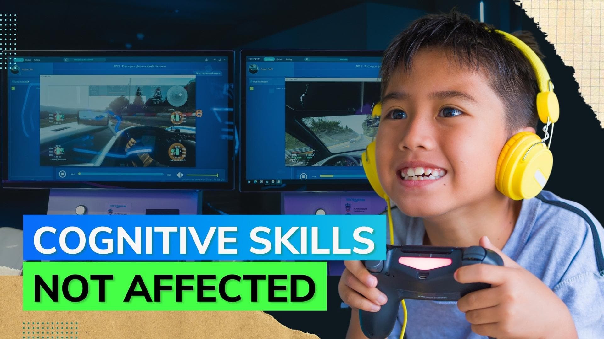 Study suggests playing video games causes no harm to children's cognitive skills