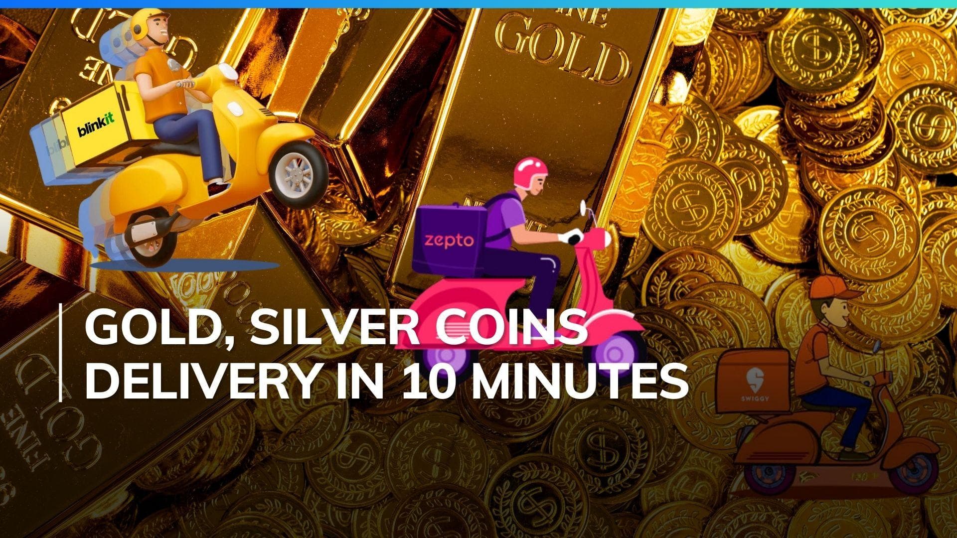 Akshaya Tritiya 2024: Quick commerce platforms to deliver gold & silver coins in 10 minutes