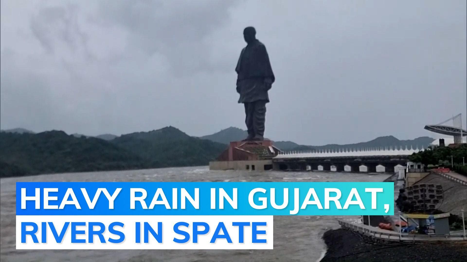 Nearly 10,000 evacuated as heavy rains cause floods in Gujarat