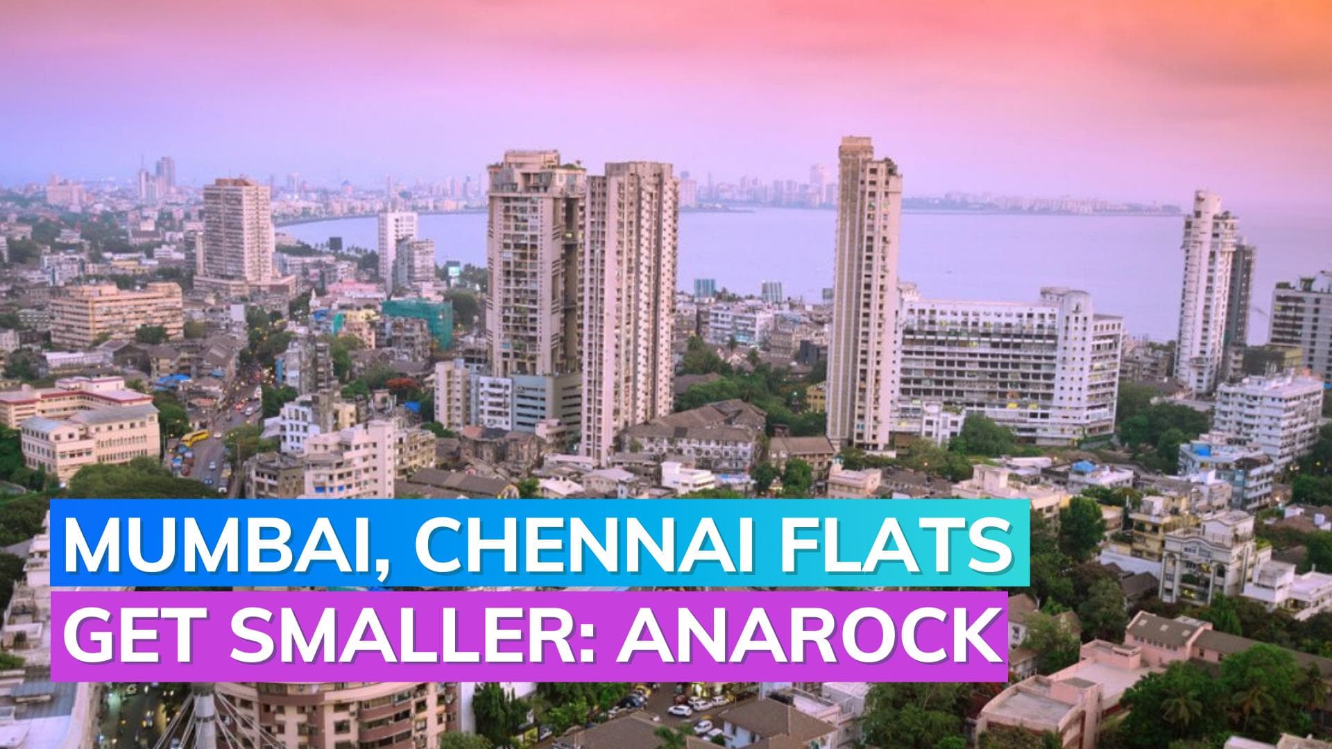 Average flat sizes increase in top cities, except Mumbai & Chennai where flats got smaller 