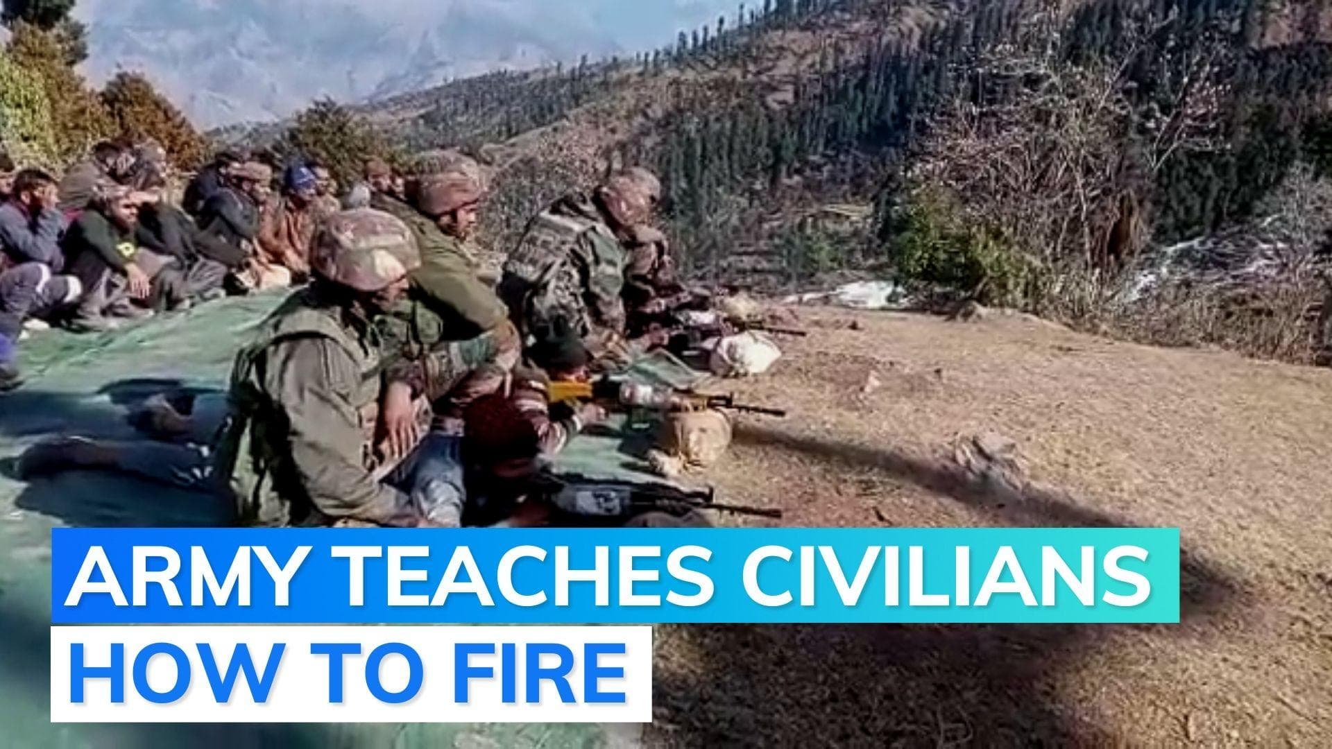 J&K: After CRPF, Indian Army trains armed civilians from Village Defence Guard amid rising terror threat