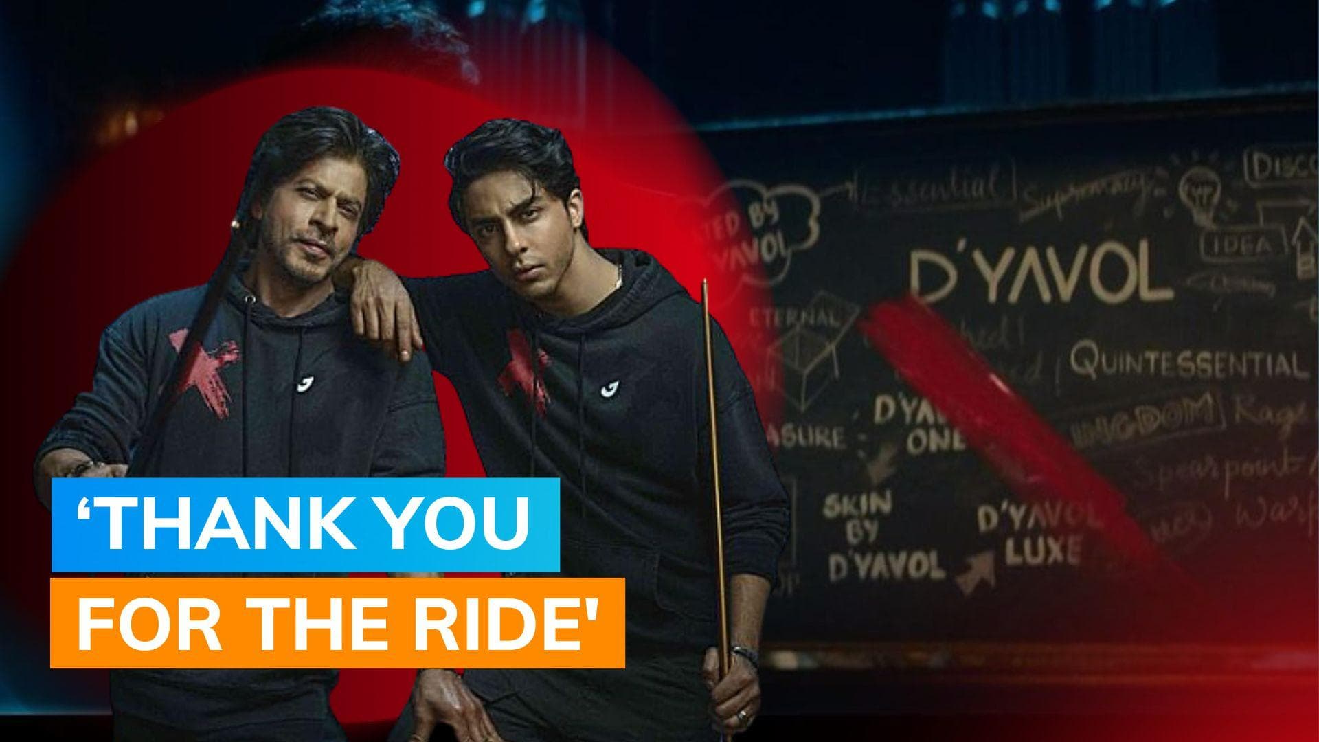 Aryan Khan’s luxury streetwear collection sold out in a day, Shah Rukh Khan reacts