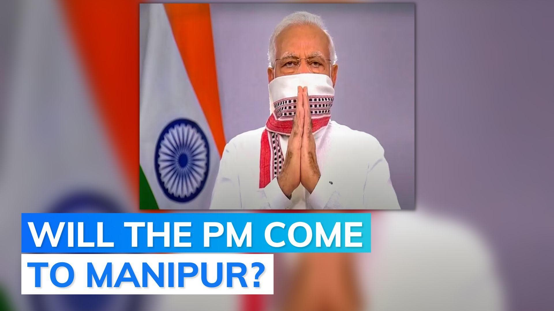 Opposition MPs in Manipur question PM Modi's absence, 'Who is stopping him from coming?'