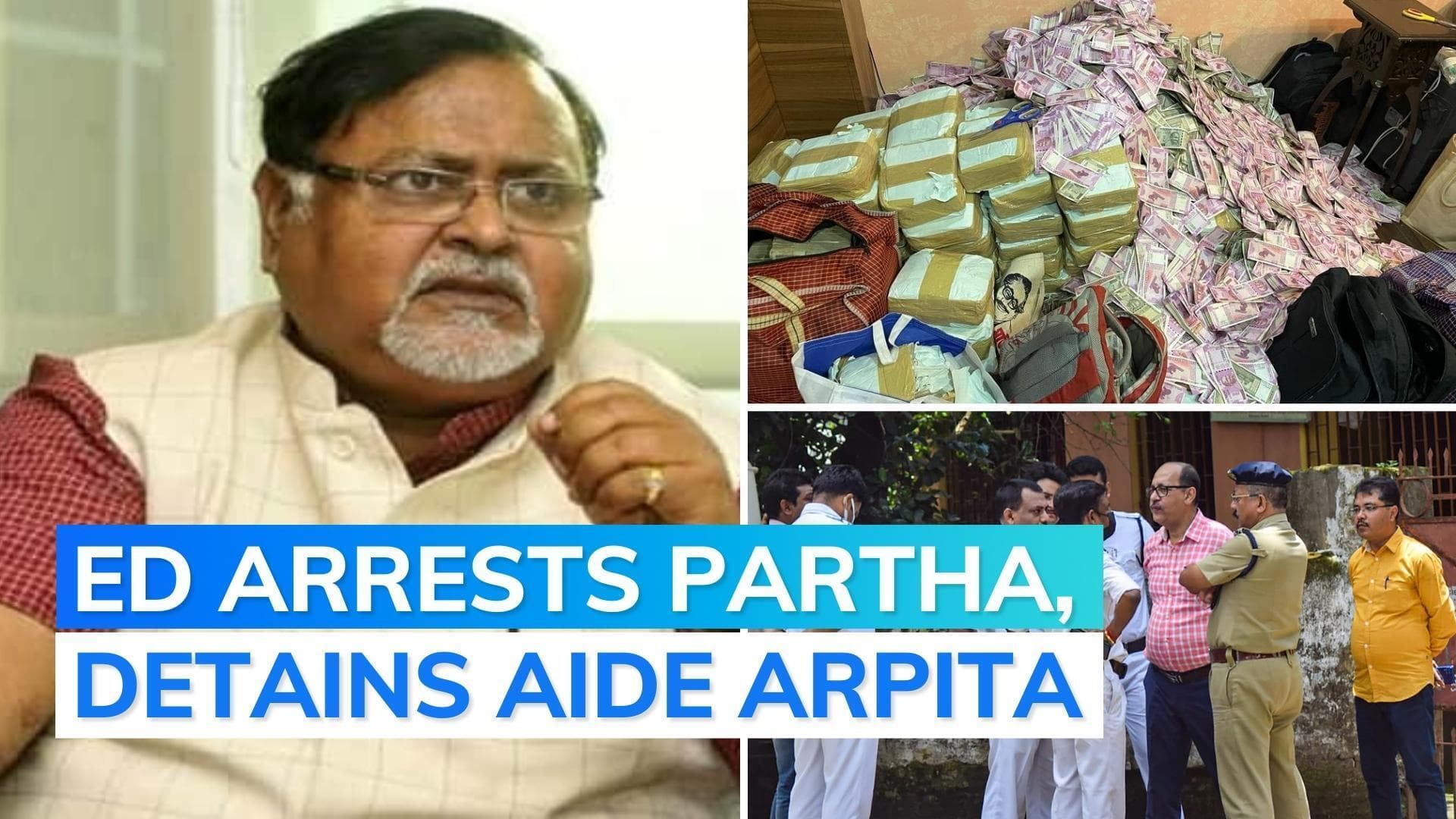 Bengal SSC scam: ED arrests former school minister Partha Chatterjee