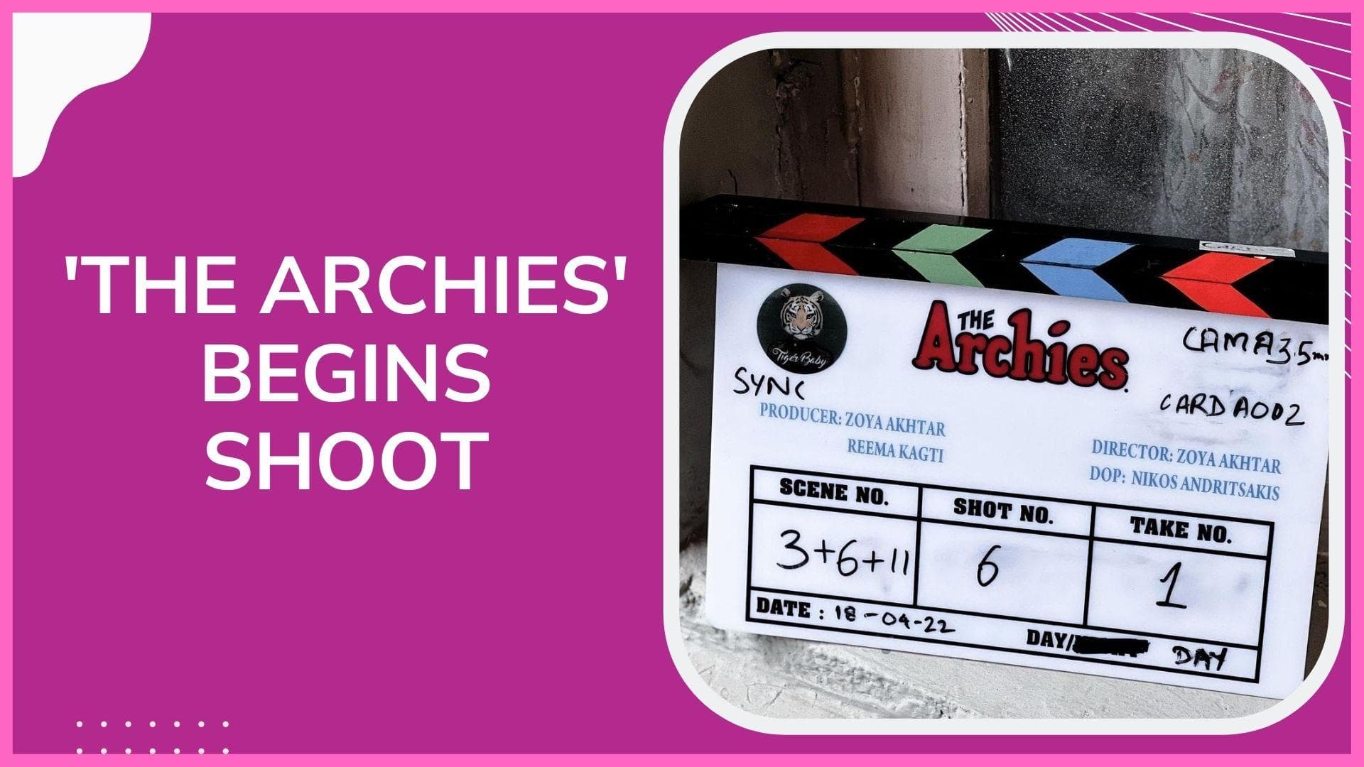 'The Archies': Zoya Akhtar commences shoot; Amitabh Bachchan wishes Agastya Nanda