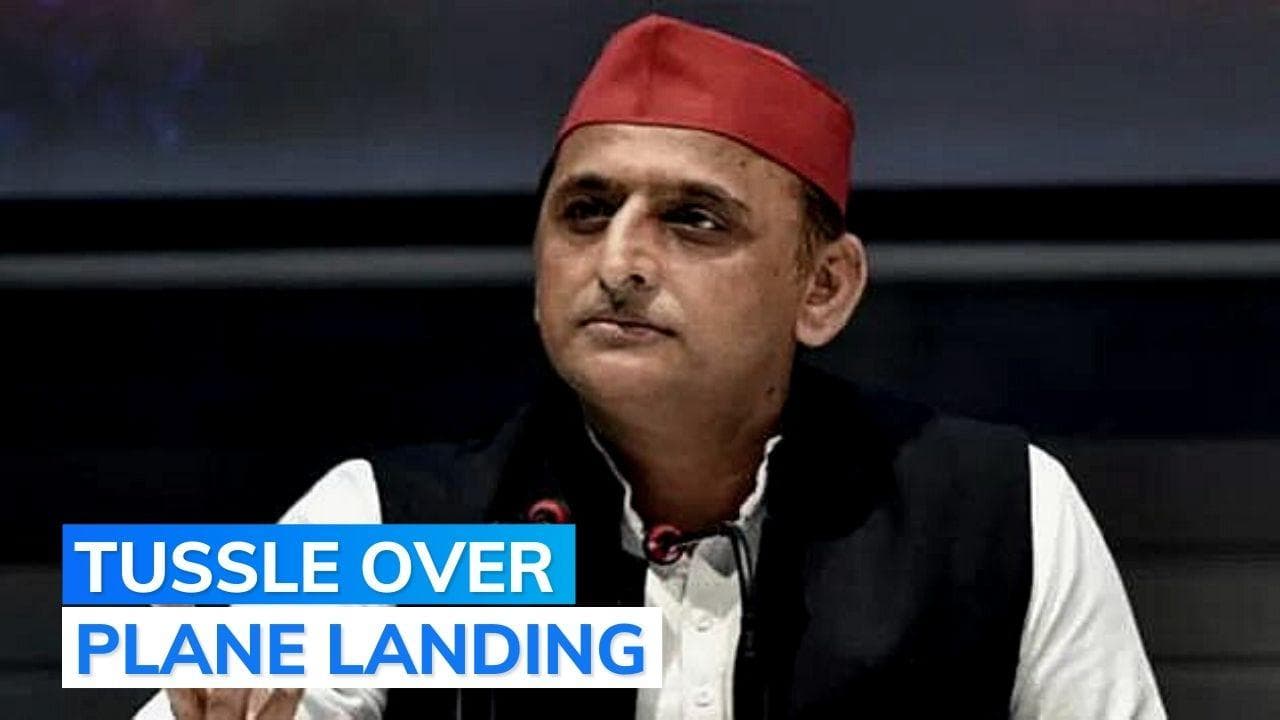 Akhilesh Yadav's plane denied landing permission by UP govt, alleges Samajwadi Party