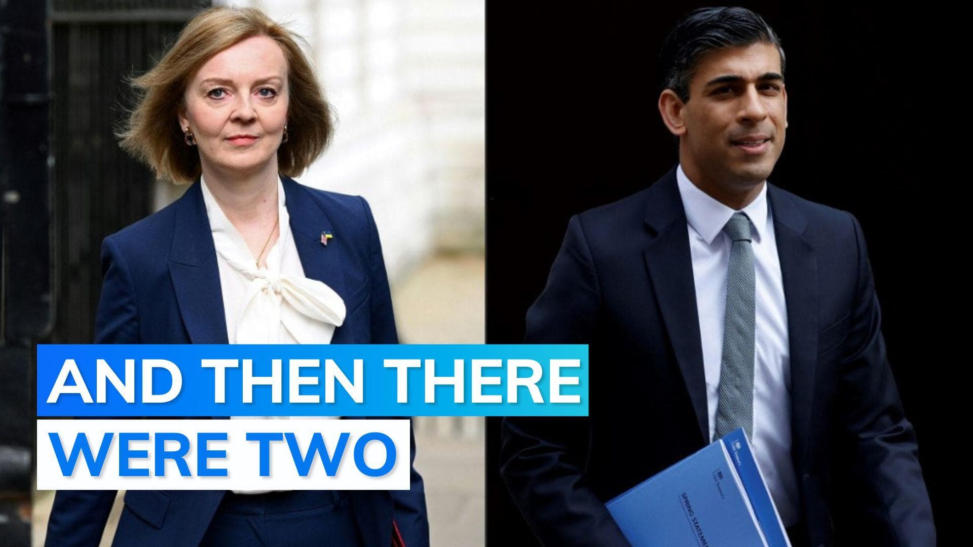 It's Rishi Sunak vs Liz Truss in the race to be next UK PM
