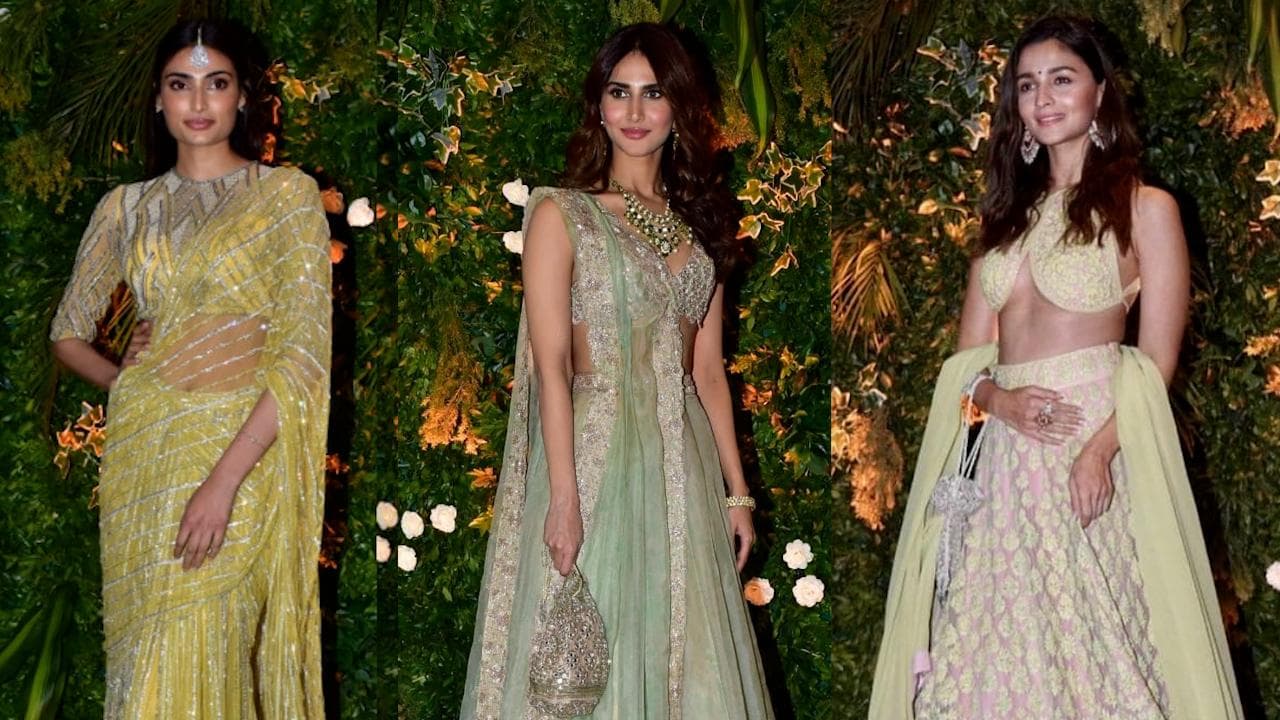  Alia Bhatt और आथिया शेट्टी समेत फिल्मी सितारों ने Aditya-Anushka के संगीत में मचाया धमाल, देखिए वीडियो