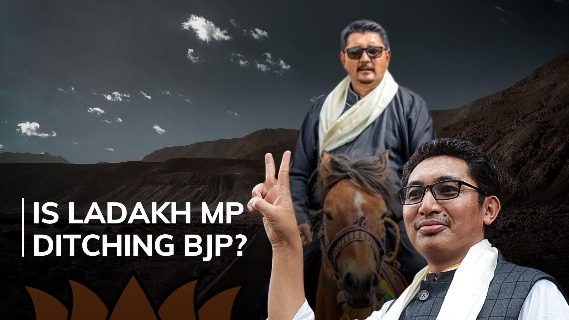 Unhappy over not getting picked, BJP's Ladakh MP Jamyang Namgyal rallies supporters 
