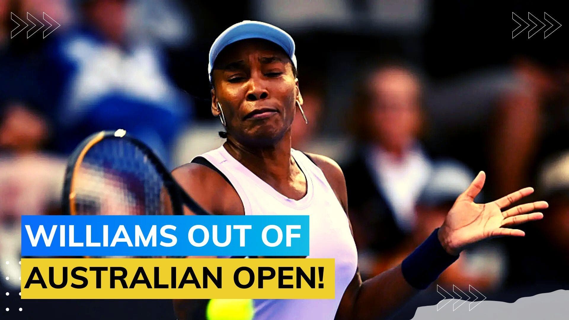 Venus Williams withdraws from Australian Open due to injury