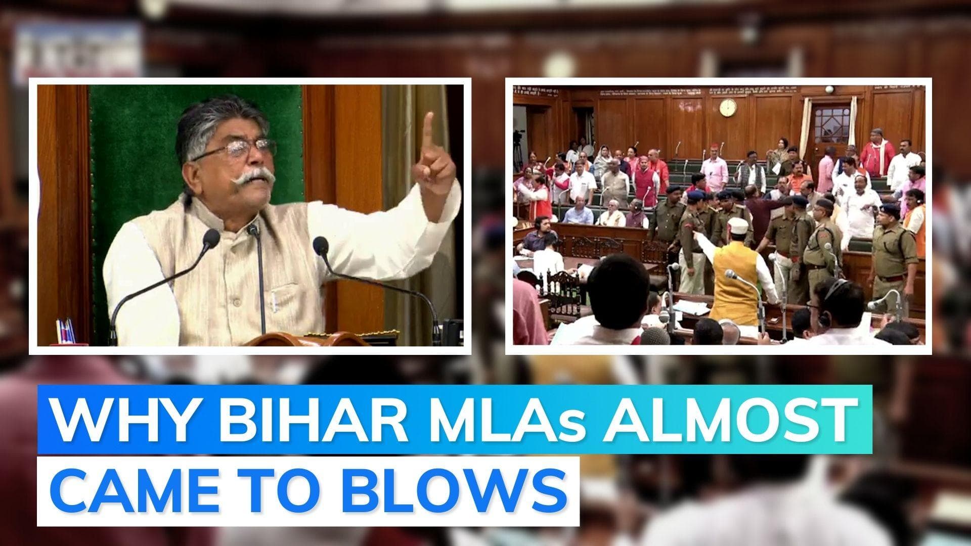 BJP MLA 'ripped off mic' in Bihar Assembly, abused others, claims ruling side