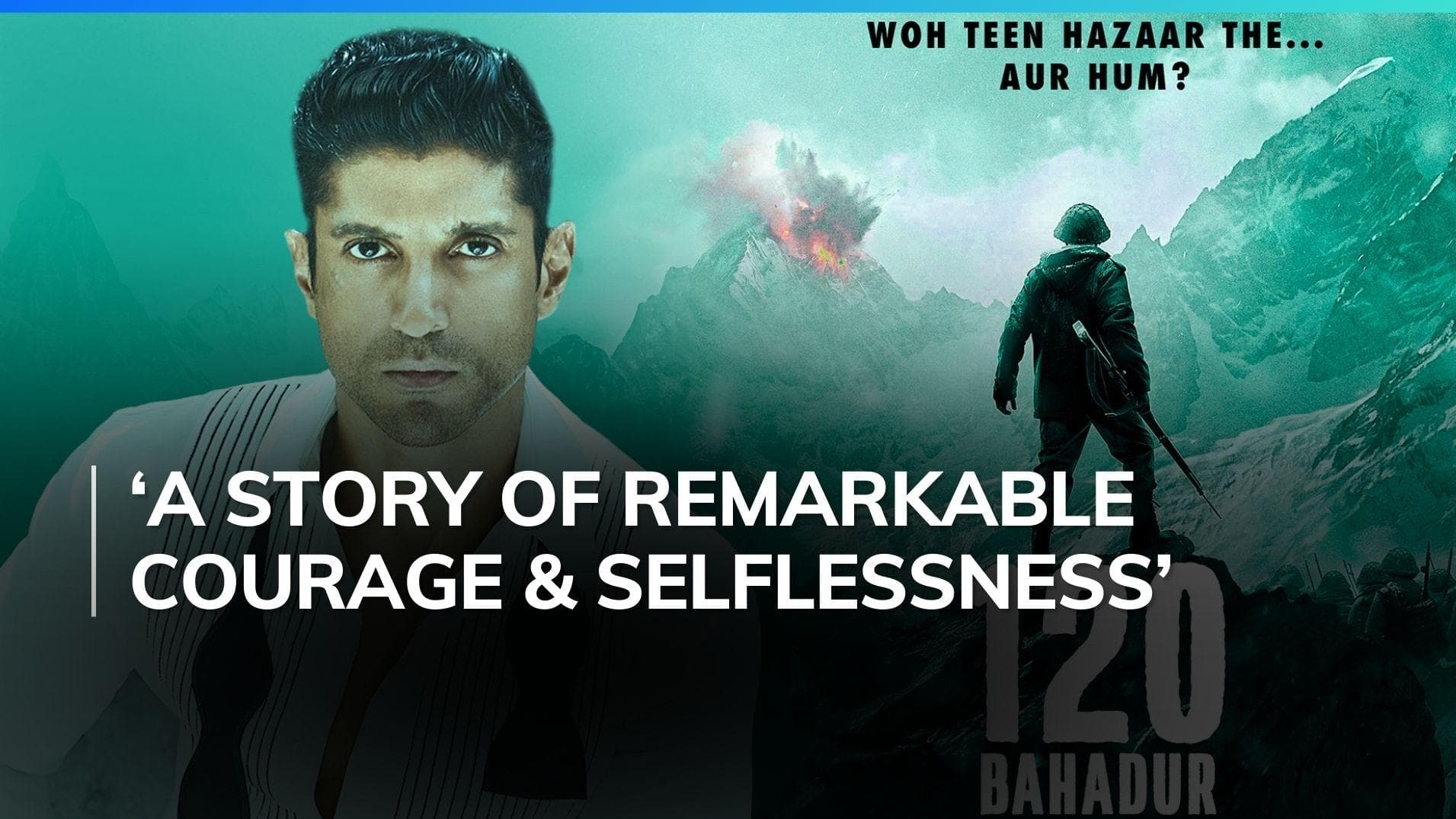 120 Bahadur: Farhan Akhtar announces acting comeback, to play Major Shaitan Singh PVC 