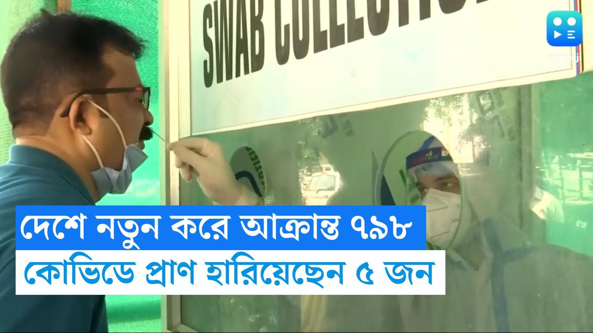 Covid 19 Cases in India: দেশে নতুন করে কোভিডে আক্রান্ত ৭৯৮, গত ২৪ ঘণ্টায় প্রাণ হারিয়েছেন ৫ জন