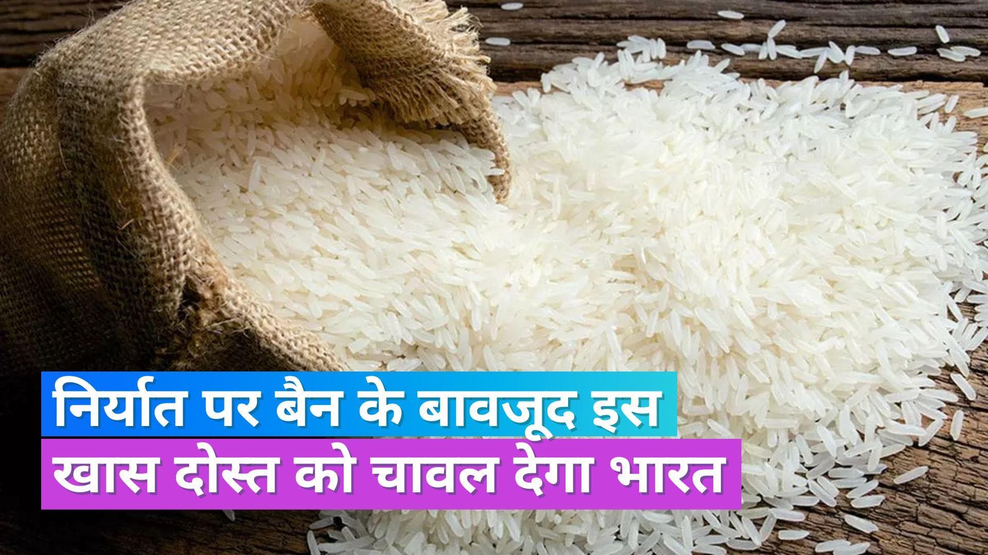 Rice Export: बैन के बावजूद इस देश को मिला स्पेशल ट्रीटमेंट, चावल का निर्यात करेगा भारत