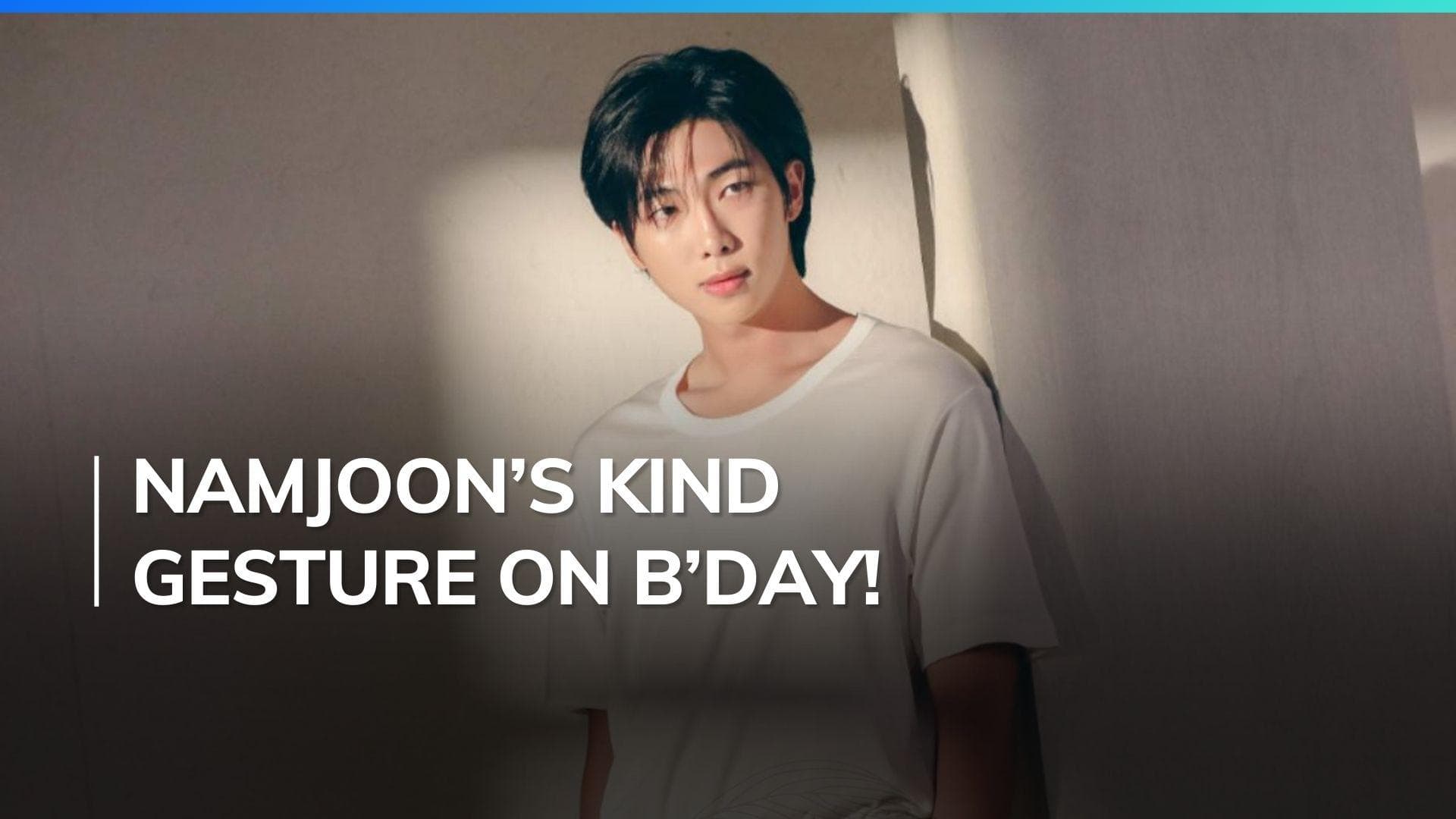 BTS’ RM donates 100 million won to military veterans' fund on his 30th birthday 