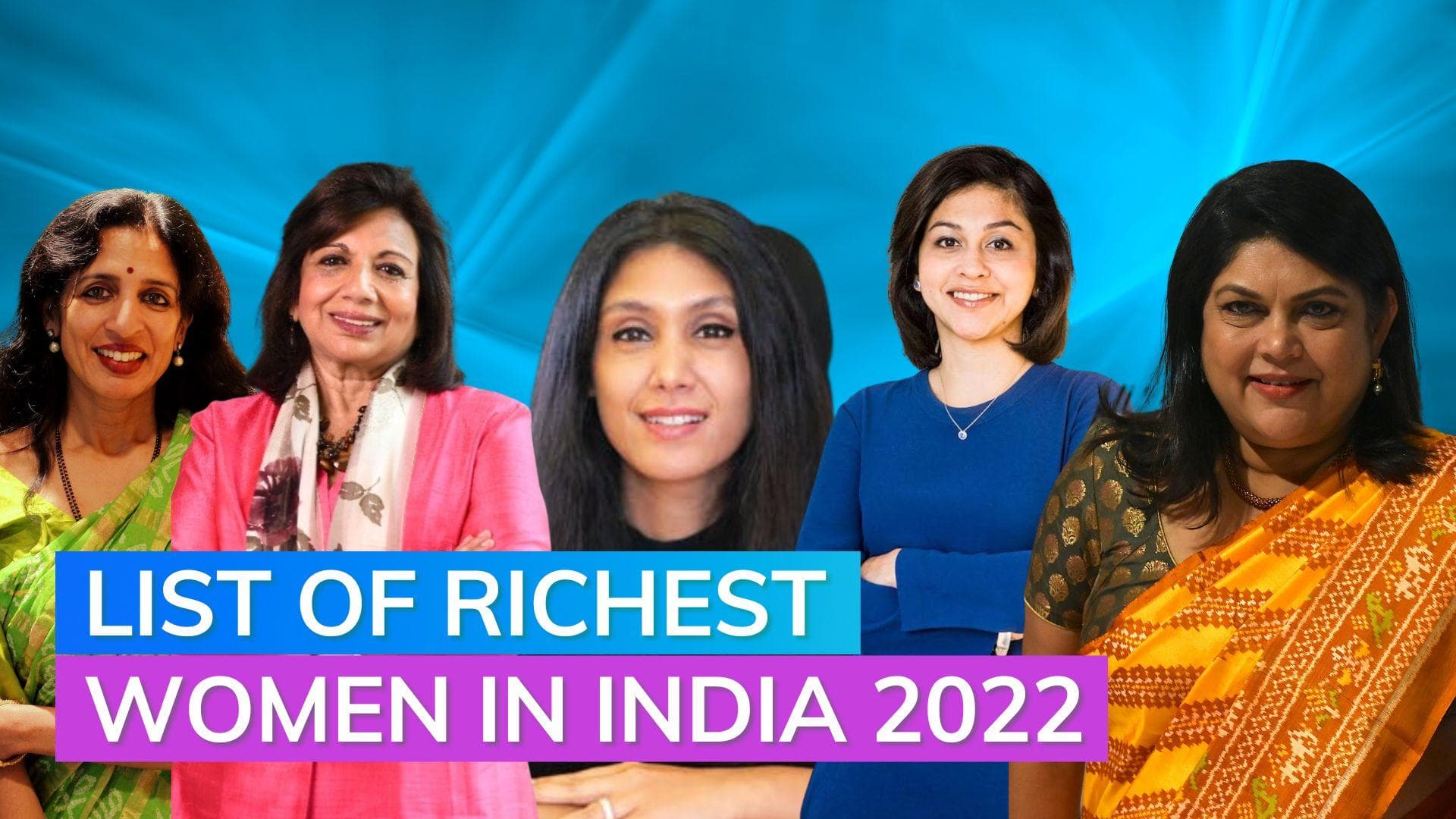 Meet India's richest women