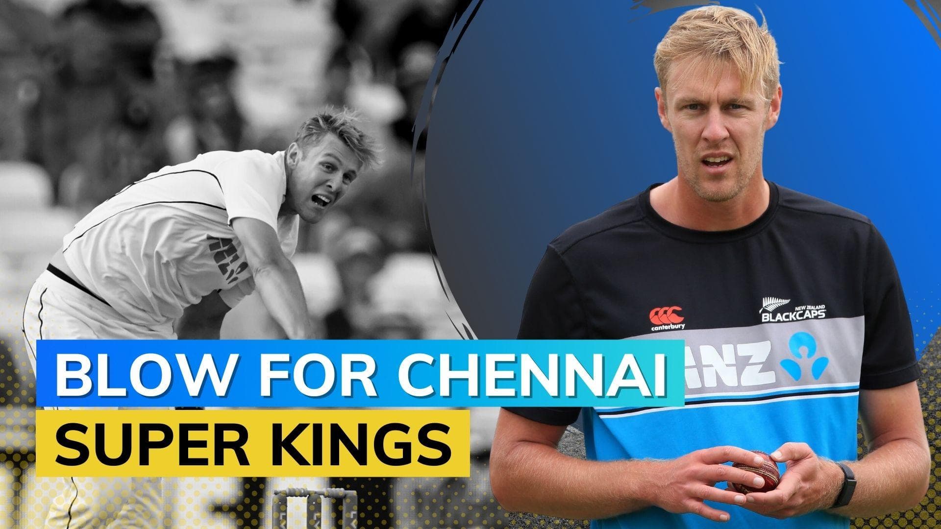 IPL 2023: CSK's Kyle Jamieson ruled out due to back injury