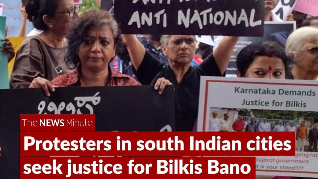 Protests in Bengaluru, Hyderabad, Chennai, Kochi over Bilkis Bano convicts’ release