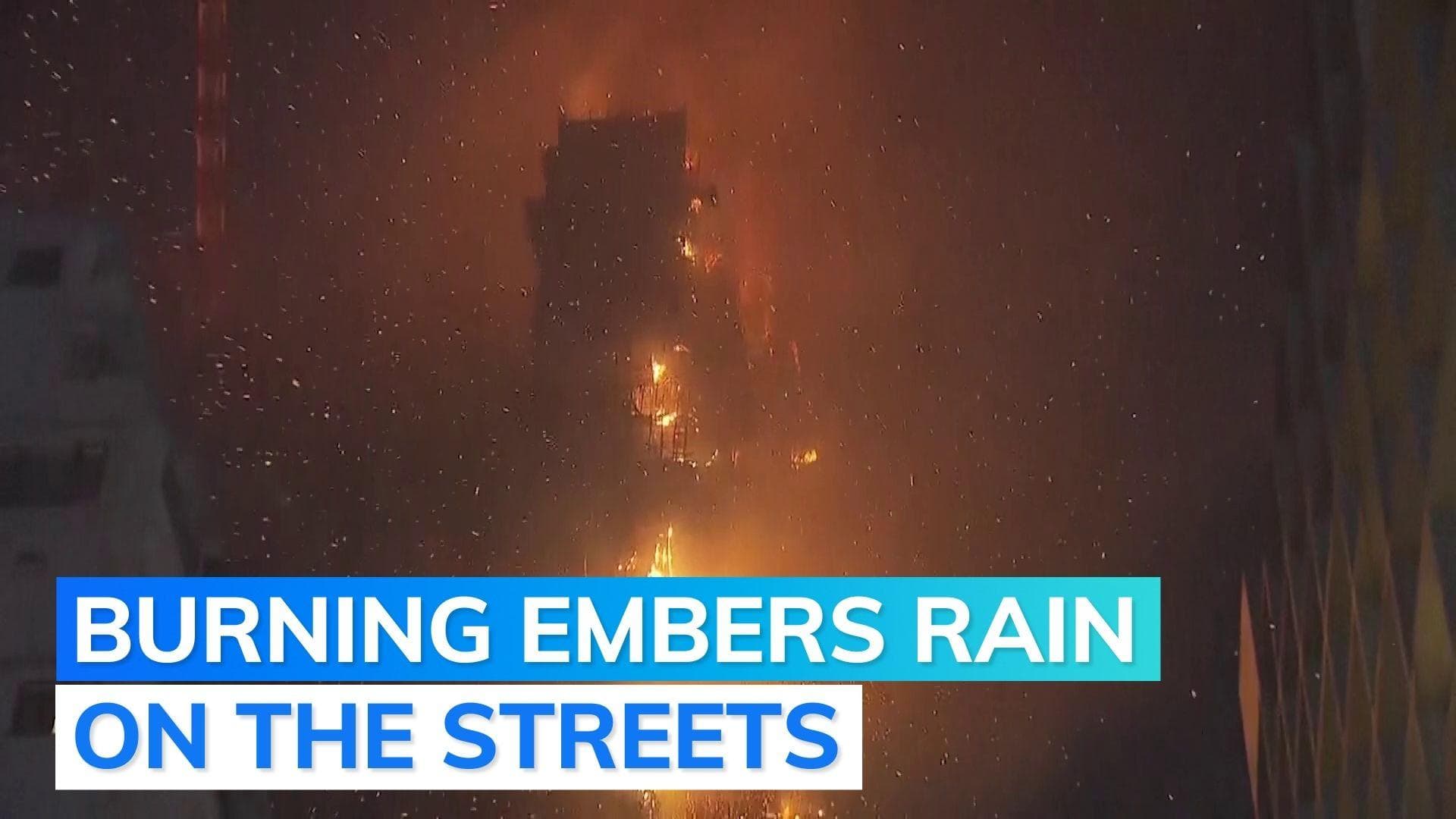 Watch: large fire engulfs skyscraper in Hong Kong. This is what happened next