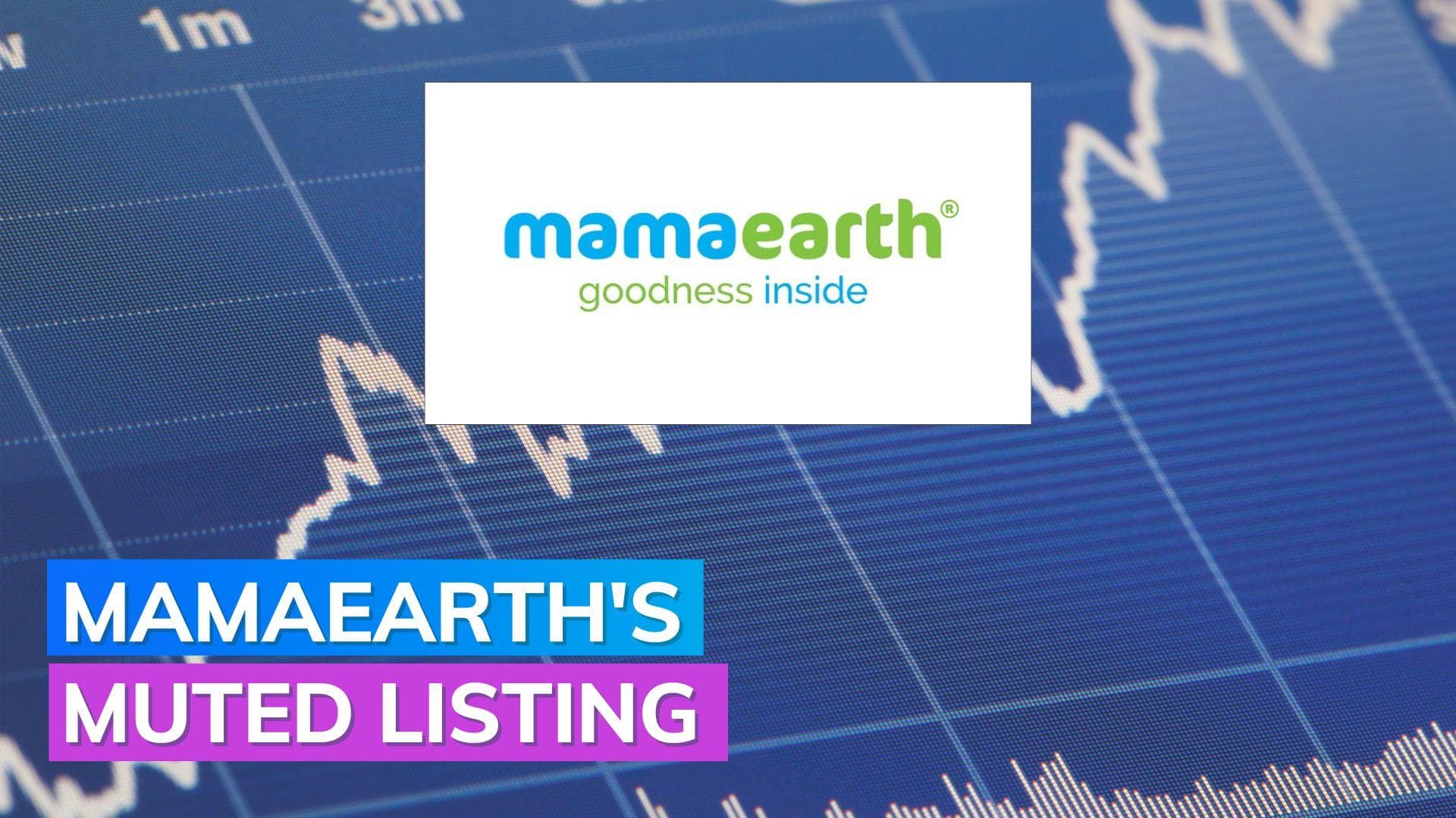 Mamaearth owned Honasa Consumer shares make a muted debut, lists at just 2% premium at ₹330